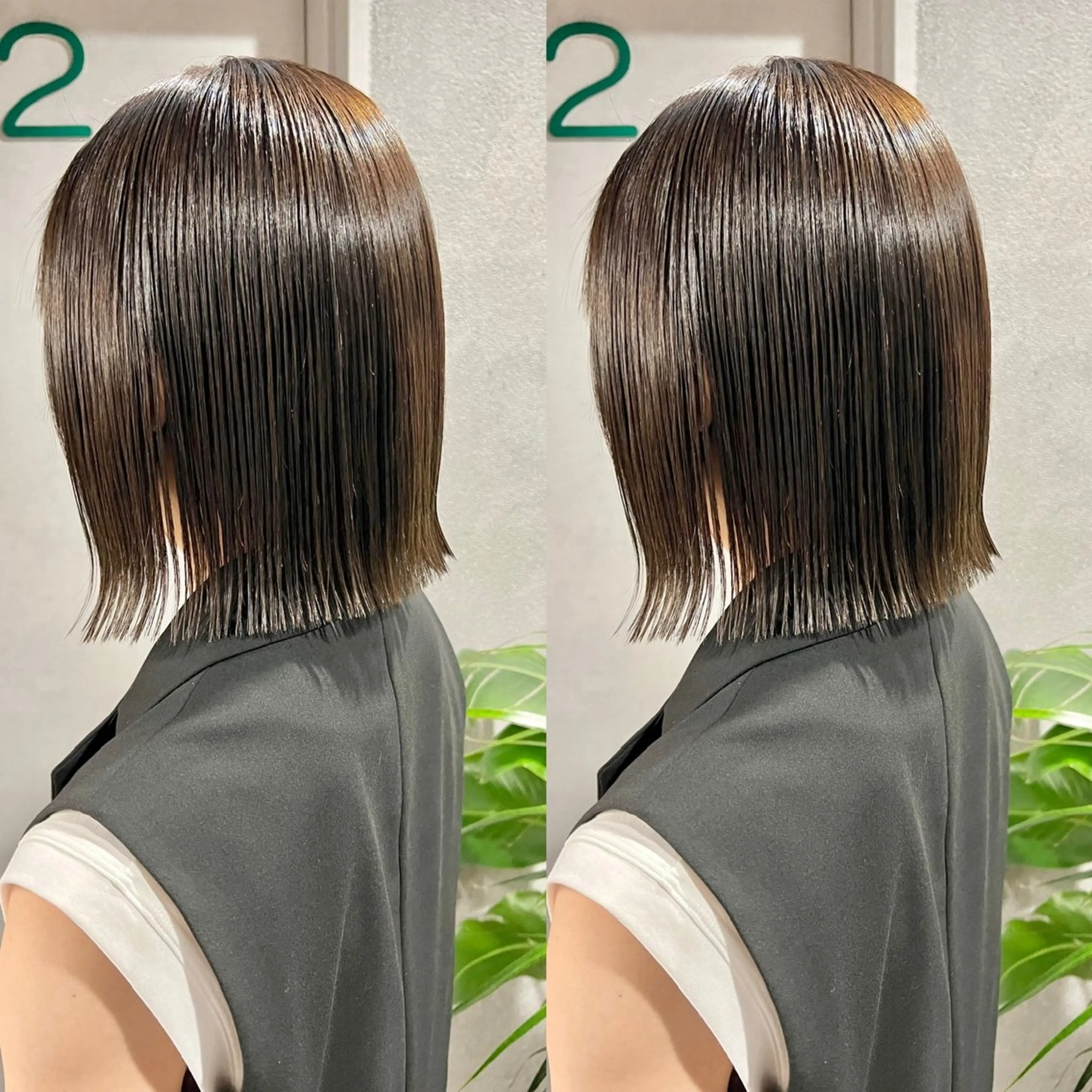 ショート ボブ/髪質改善/ ミディアム/浅川俊輝のヘアスタイル