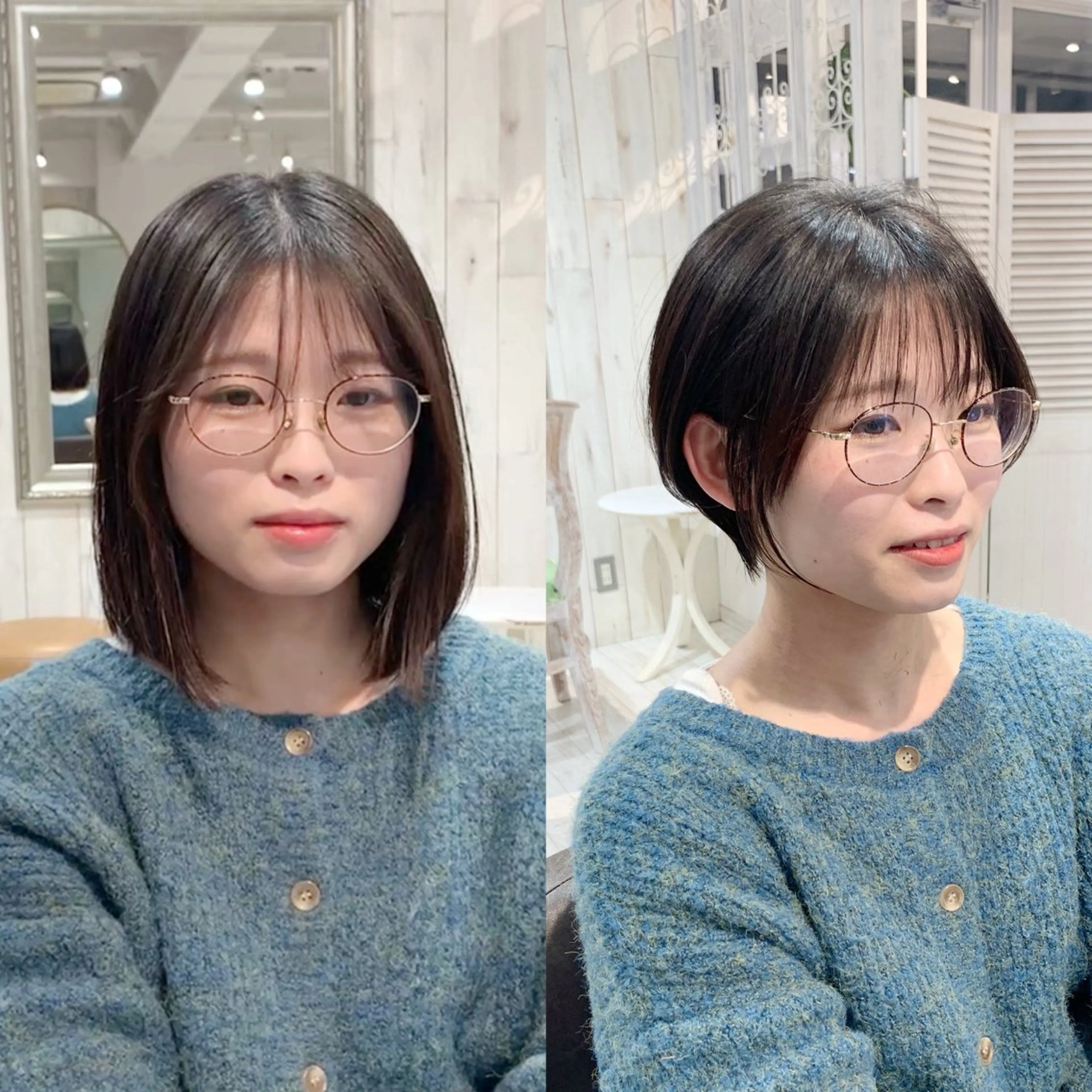 ショート カット ヘアカラー 縮毛矯正/ショート/ レイヤー/畑中正敏のヘアスタイル