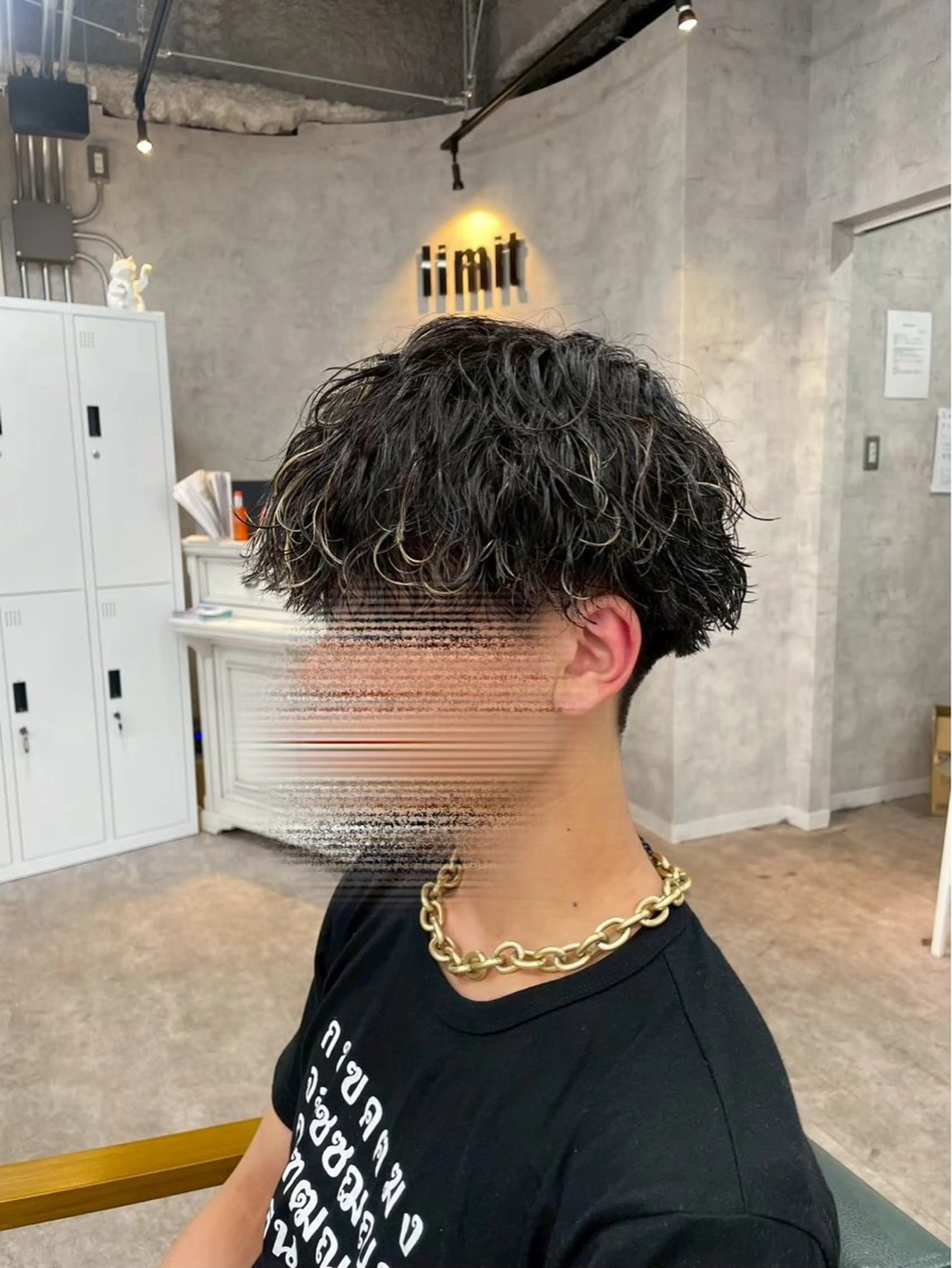 カット+パーマの写真