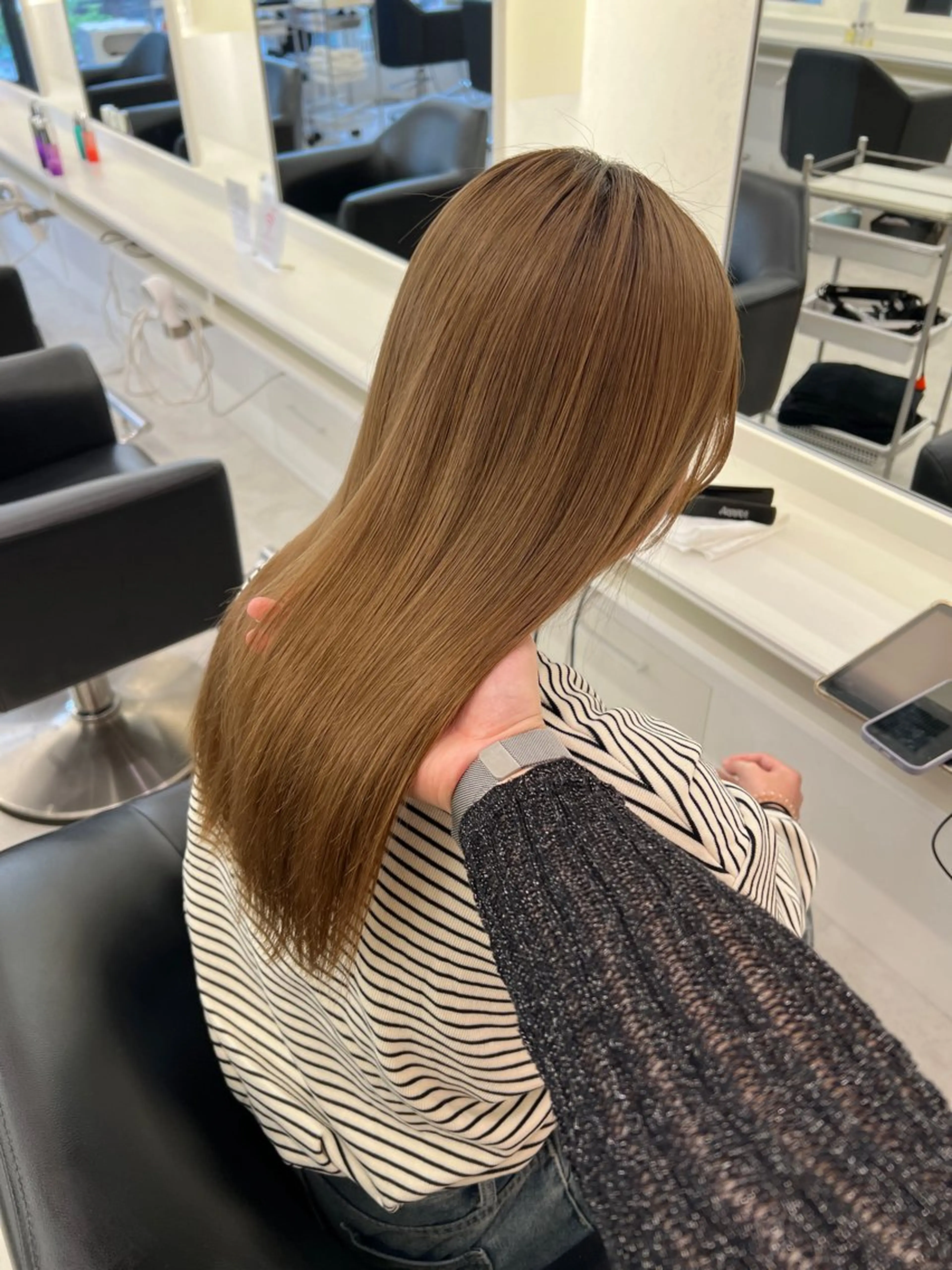 ロング カラー トリートメント ♡ParveMix NANO♡のヘアスタイル