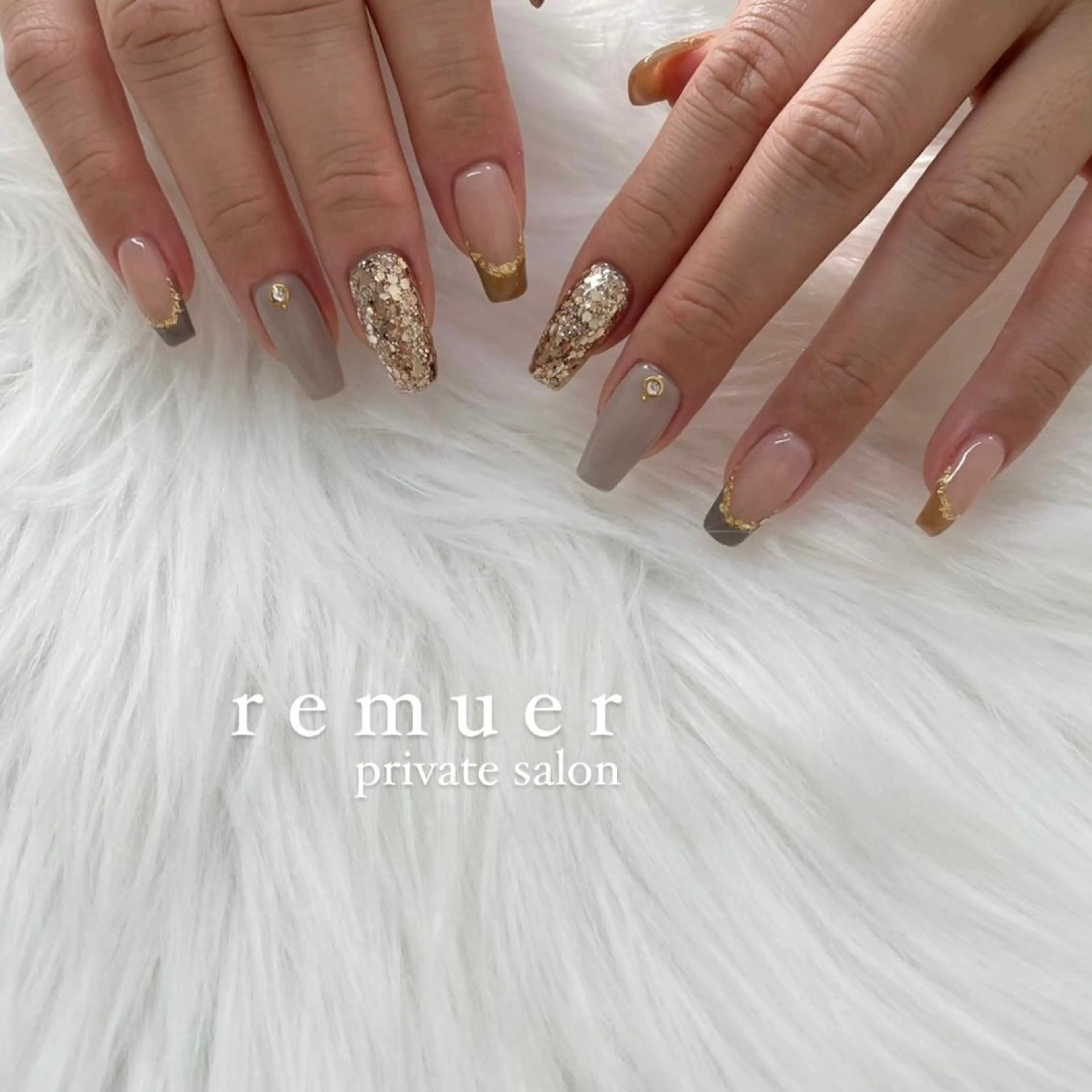 ネイル ハンドネイル nail salon remuerのネイルデザイン