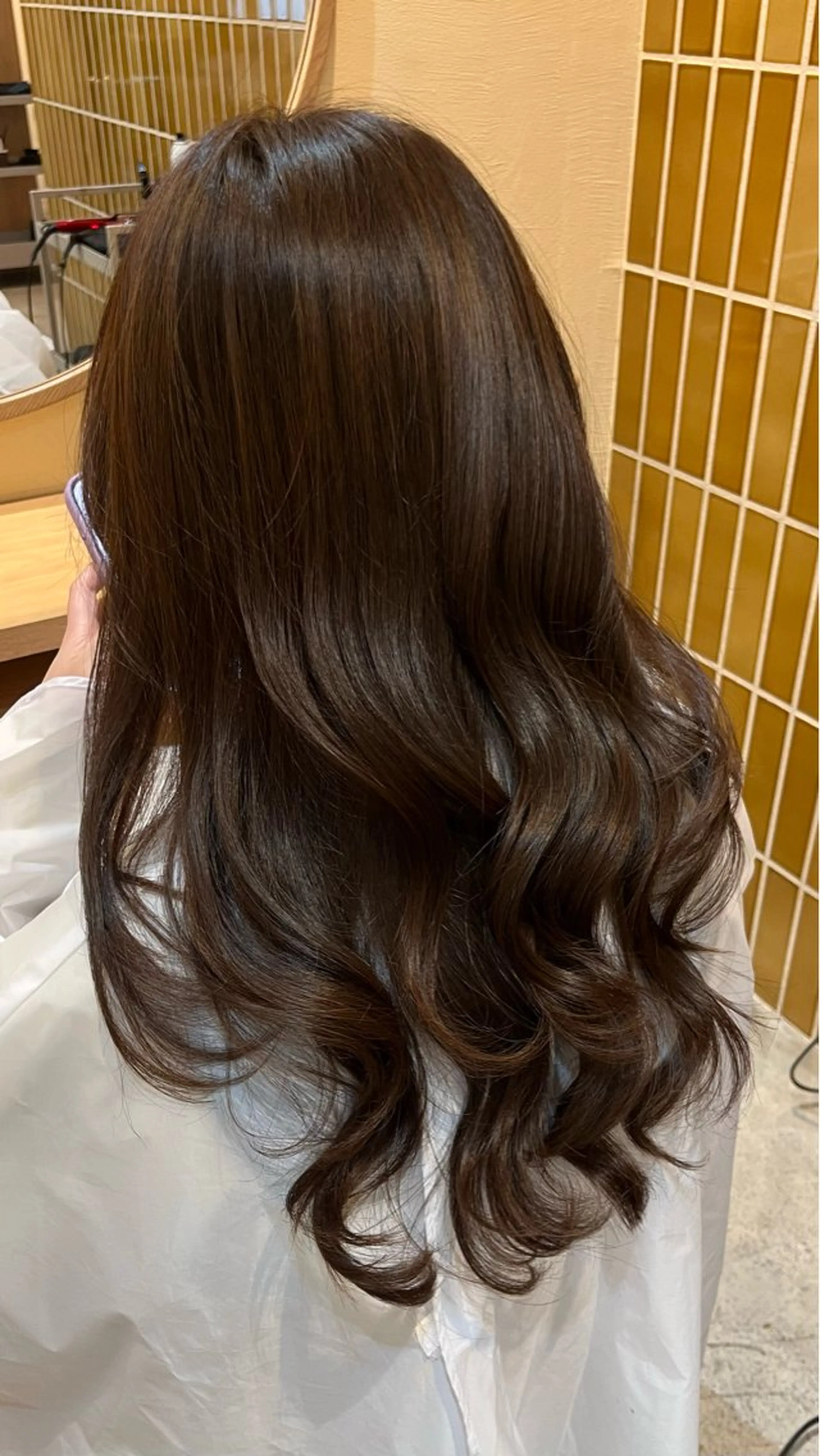 ロング カラー 谷口 きいのヘアスタイル