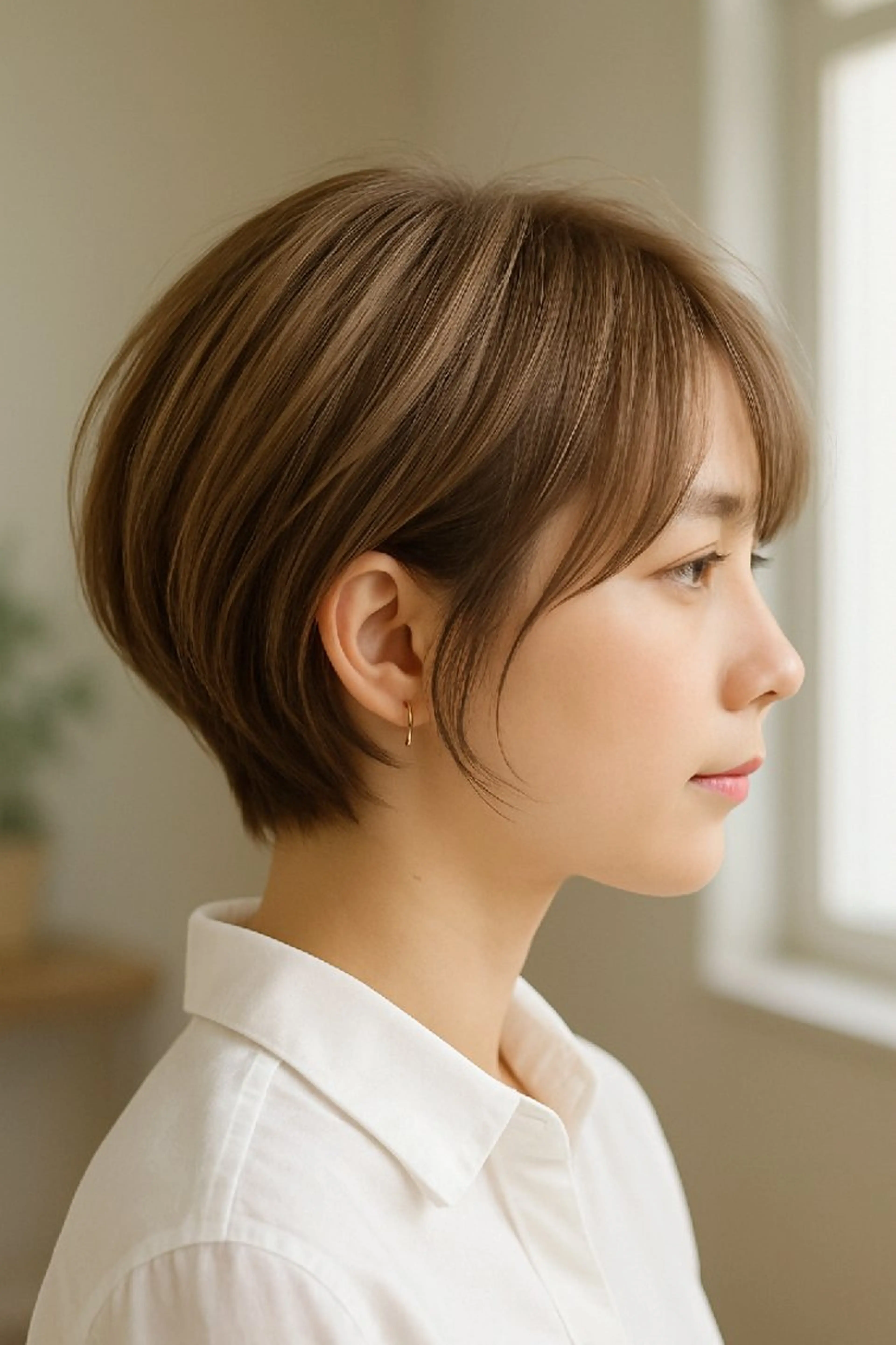 ショート ショートヘア 小川 真奈/高松市一 宮町【delay】のヘアスタイル