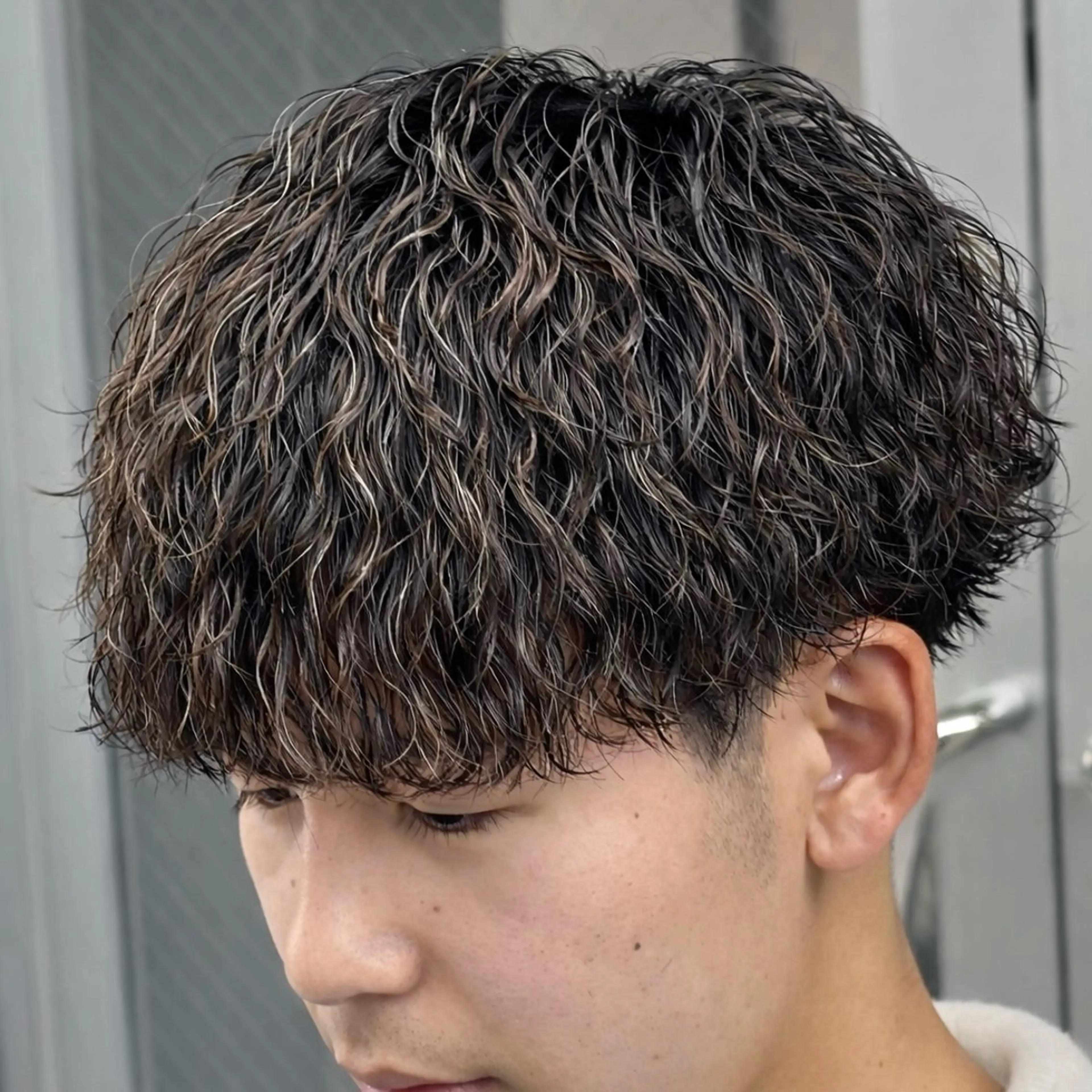 メンズ カット パーマ トリートメント 👑原宿メンズパーマ /原宿/かずま👑のヘアスタイル