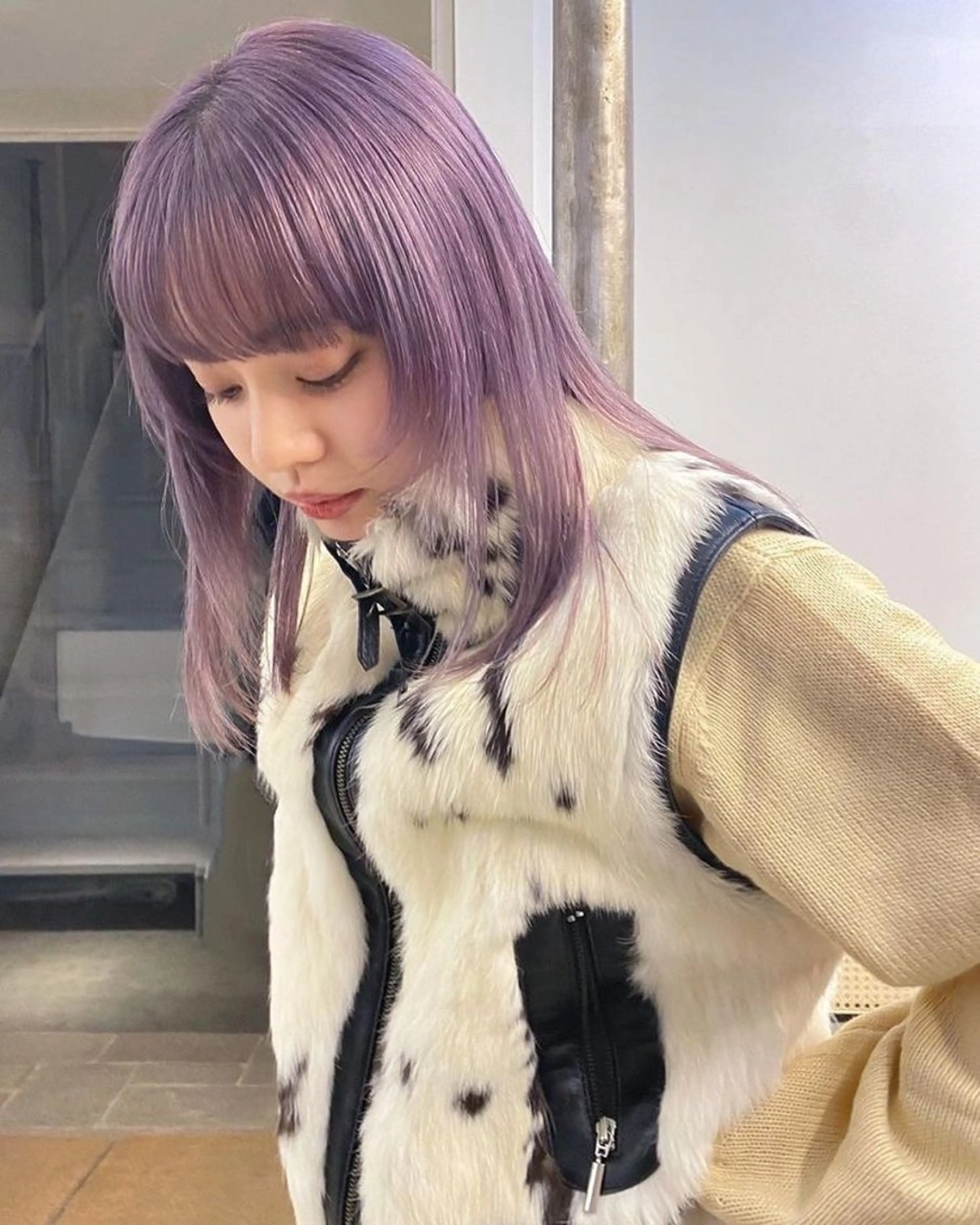 ロング カラー ブリーチ ケアブリーチ ダブルカラー ハイトーンカラー 🧡色落ちまで2度綺 麗なカラー🧡ヨシキのヘアスタイル