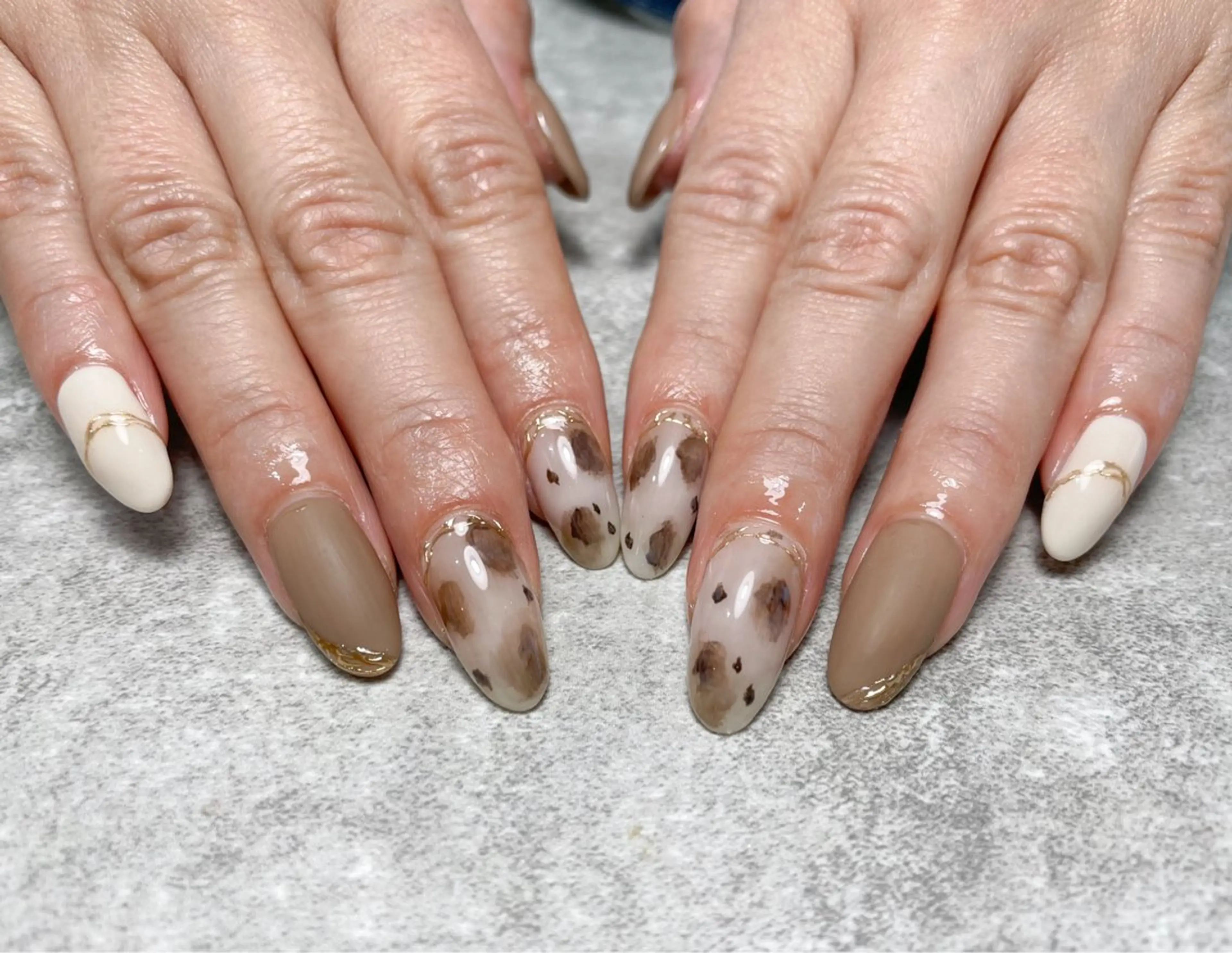 ネイル ハンドネイル nail salon Luanaのネイルデザイン