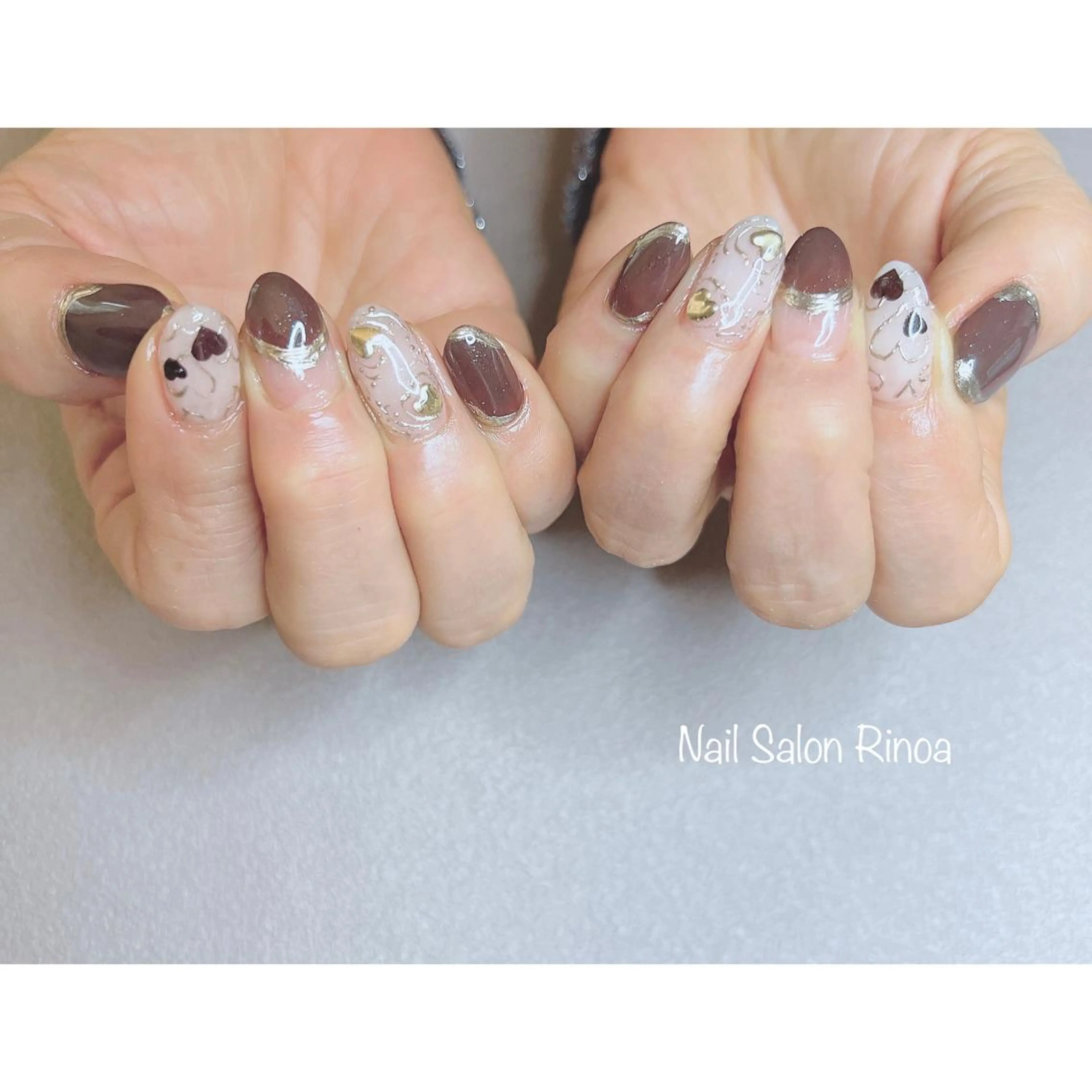 ネイル ハンドネイル フットネイル Nail Salon Rinoaのネイルデザイン