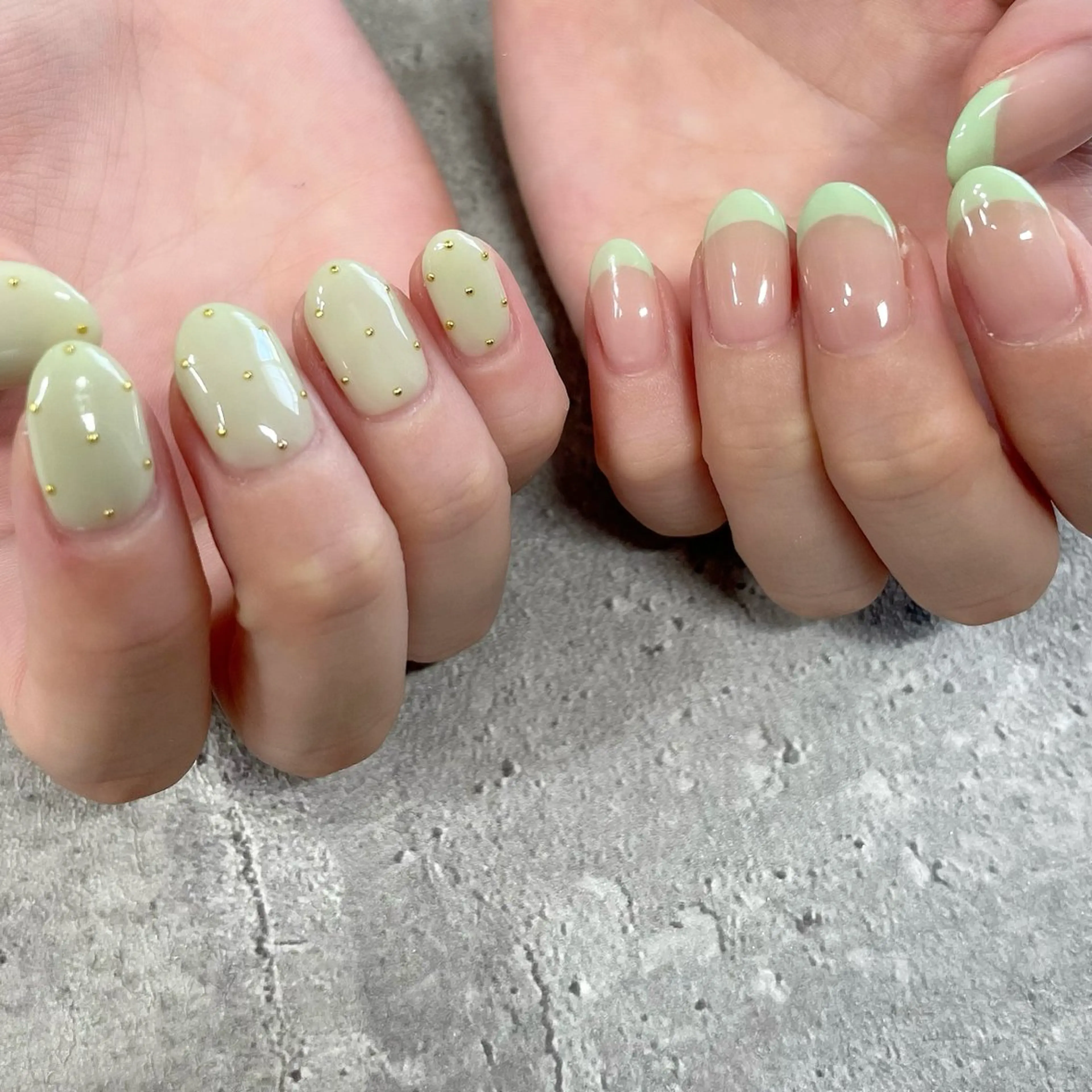 ネイル ジェルネイル 東 千夏のネイルデザイン