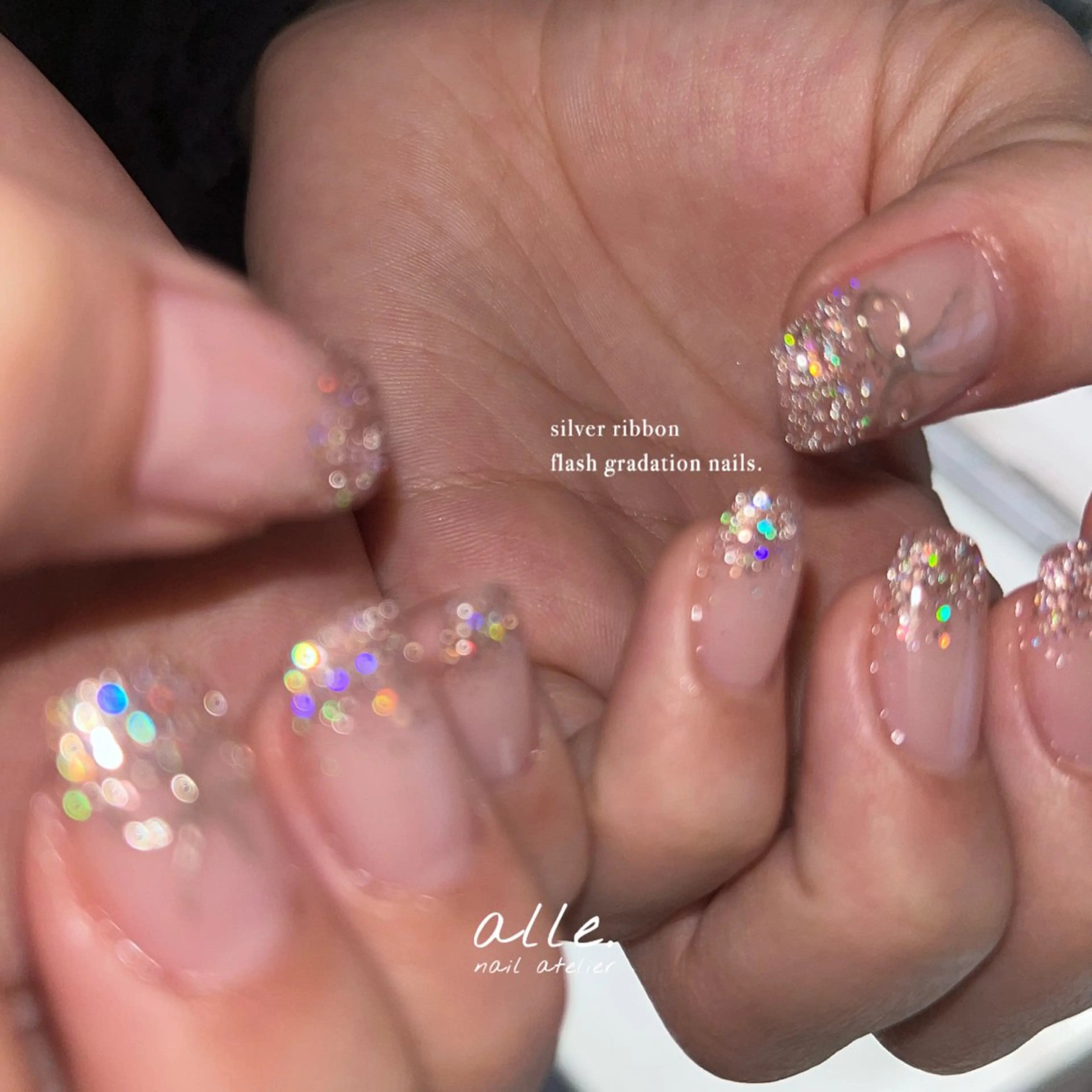 ネイル ハンドネイル atelier alle.のネイルデザイン