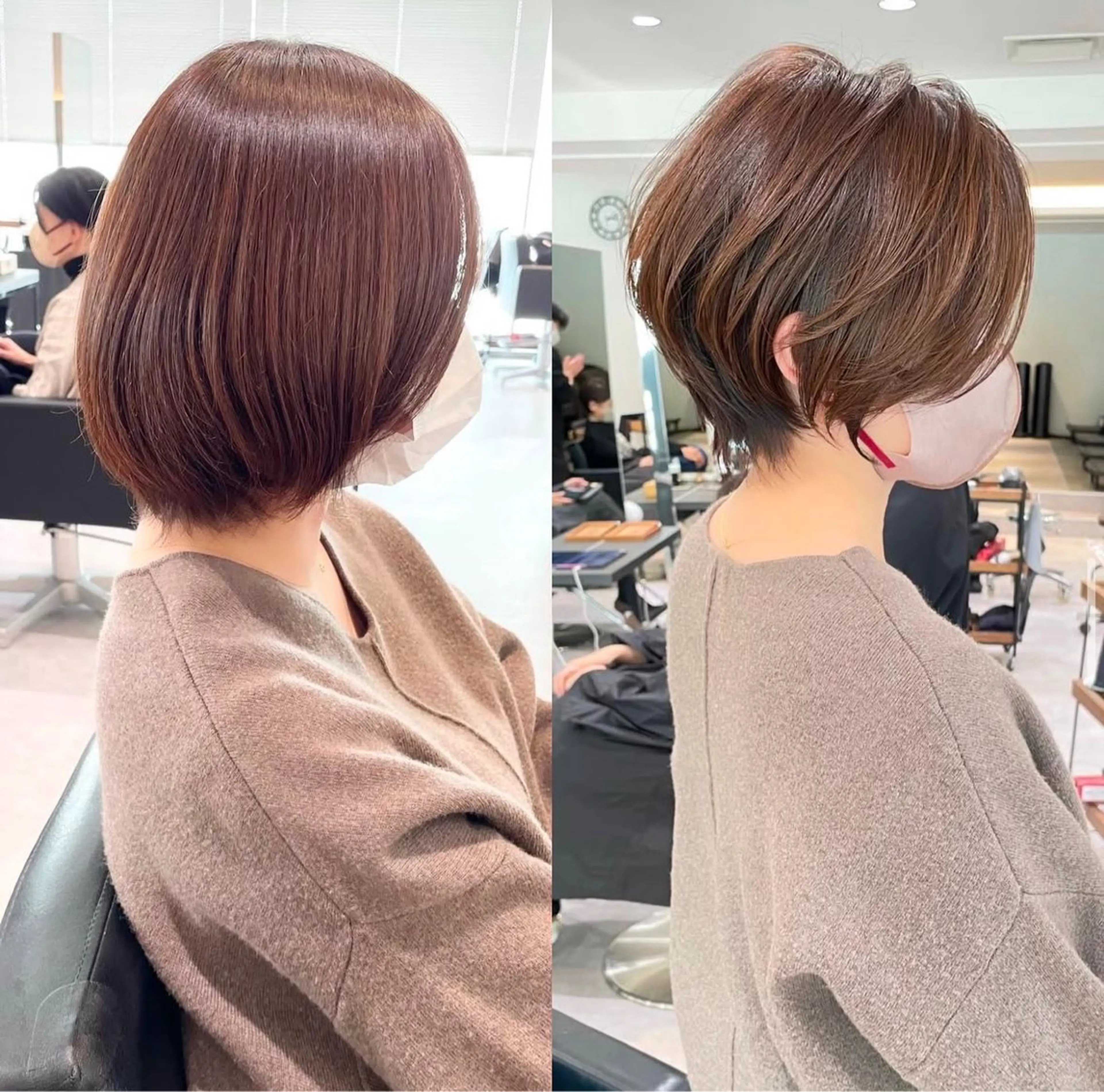 ショート カット ヘアカラー トリートメント 表参道ショート/ 無料カット/荒砂のヘアスタイル