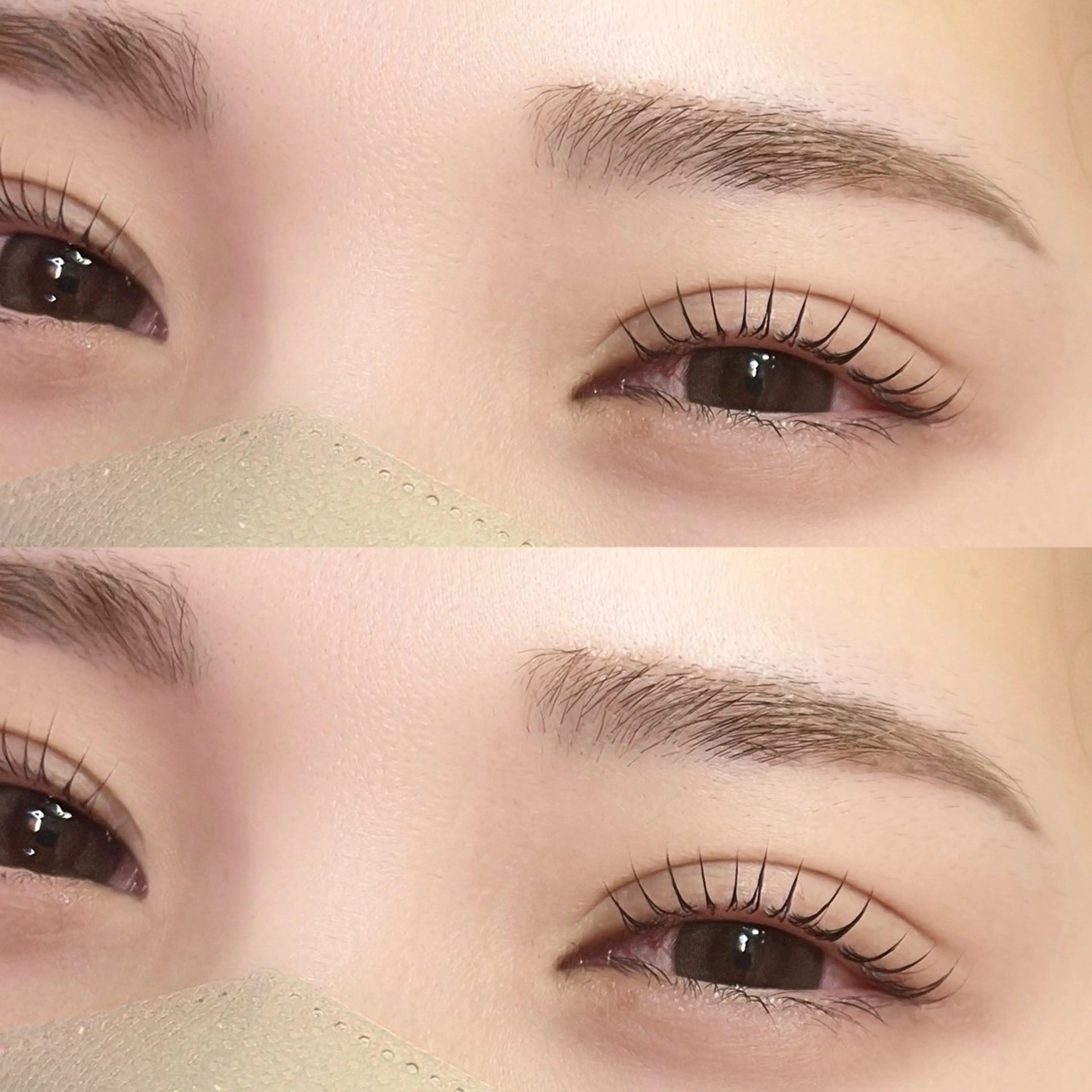 マツエク・マツパ 束感まつ毛 パリジェンヌラッシュリフト まつげパーマ 一重×まつ毛パーマ ワンホンマツエク fein.Ruka ♡垢抜け美眉のマツエク・マツパデザイン