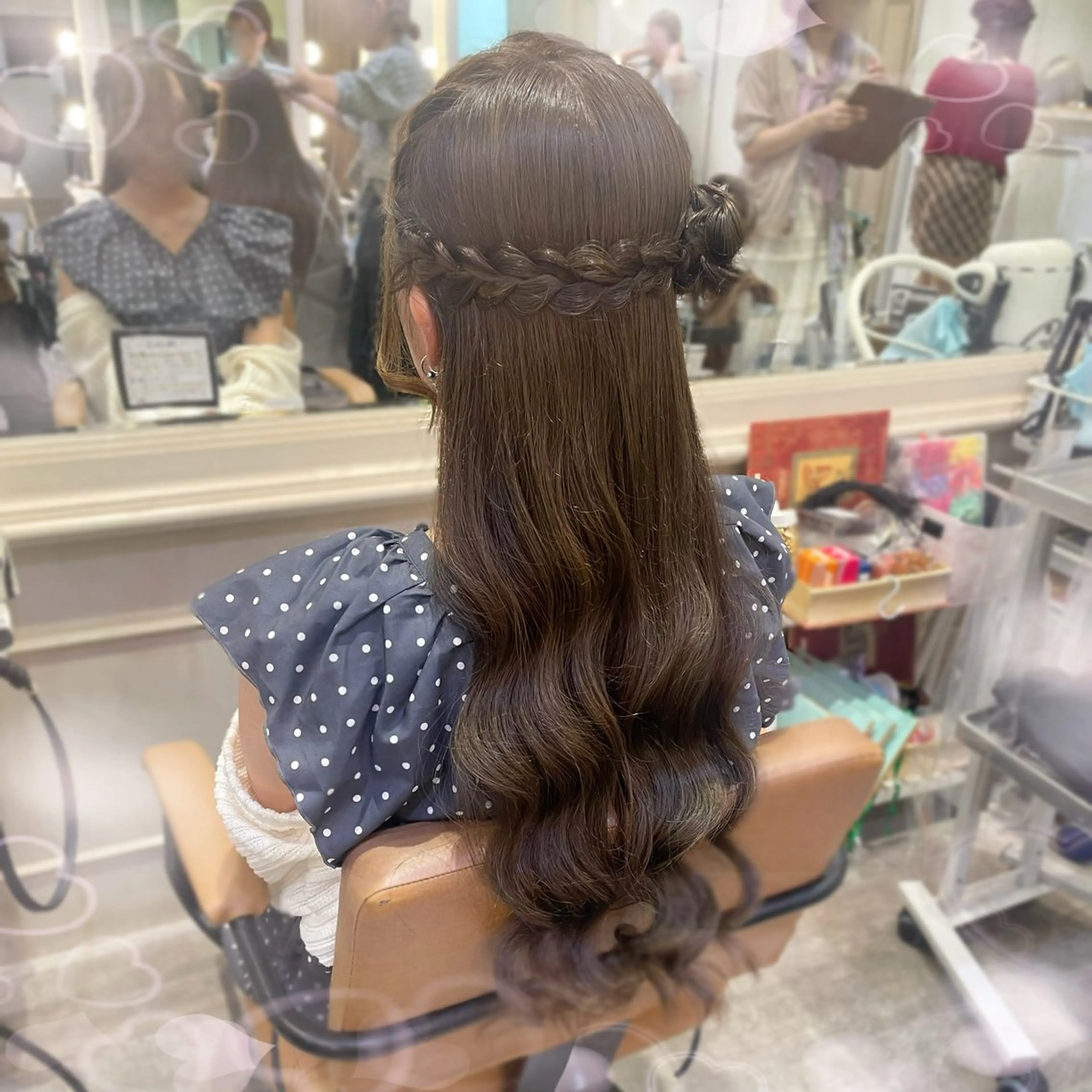 ヘアアレンジ ヘアセット 🎼艶感カラー ヘアメ たま🎀のヘアスタイル