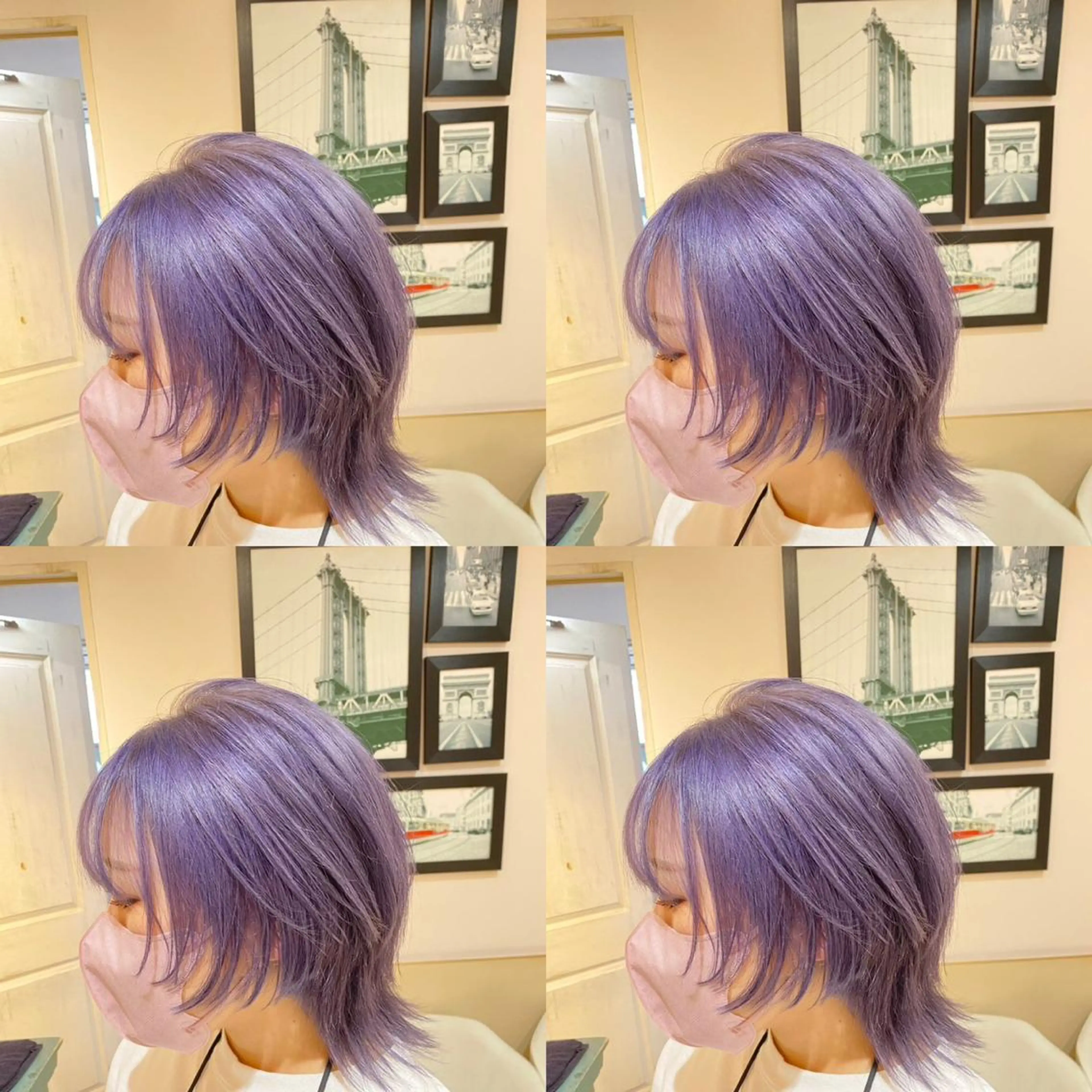 カラー レイヤーカット/ 縮毛矯正🇰🇷早坂のヘアスタイル
