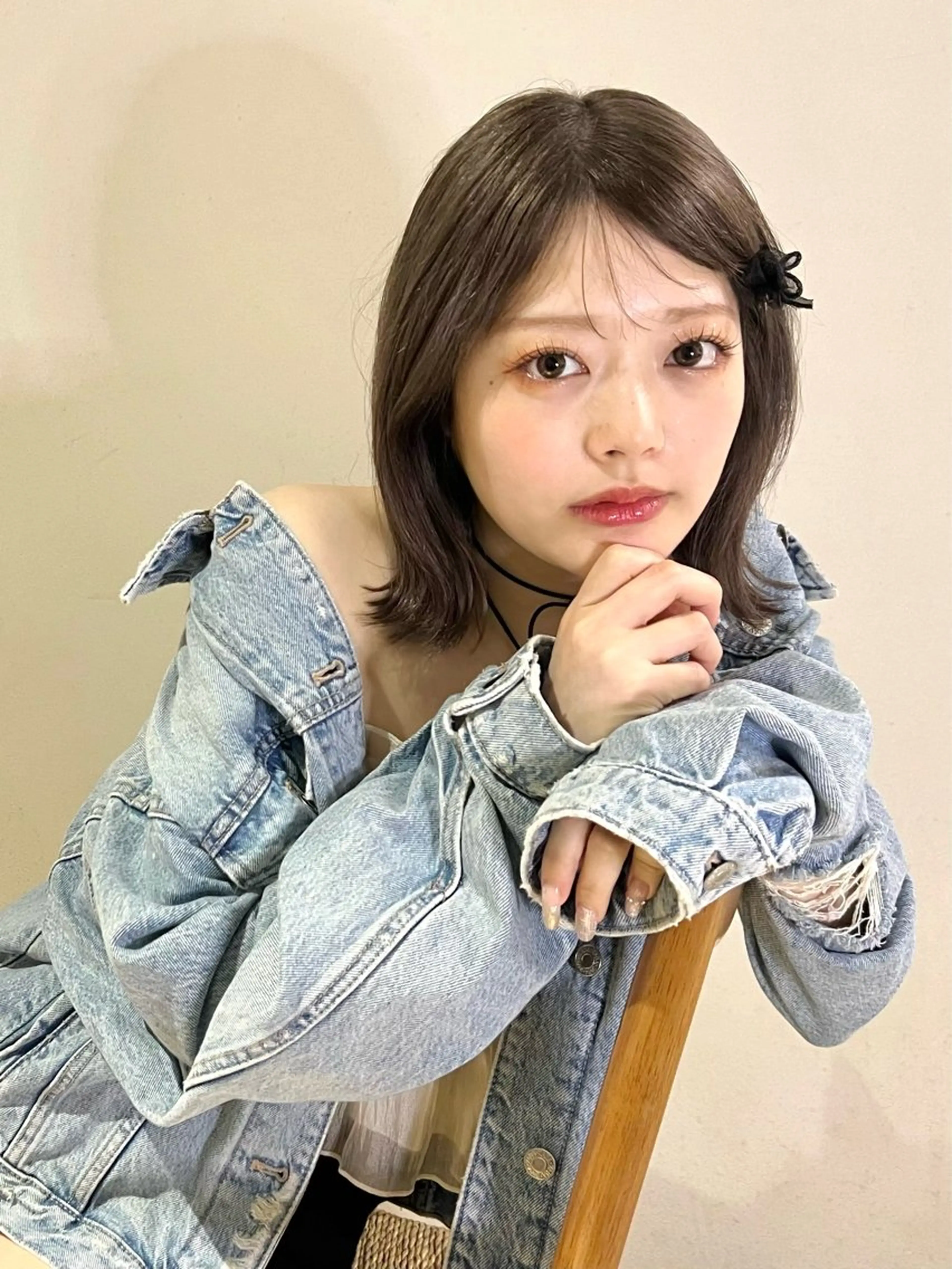 ショート カラー ブリーチ 透明感カラー 博多韓国ヘア /髪質改善【美涼】のヘアスタイル