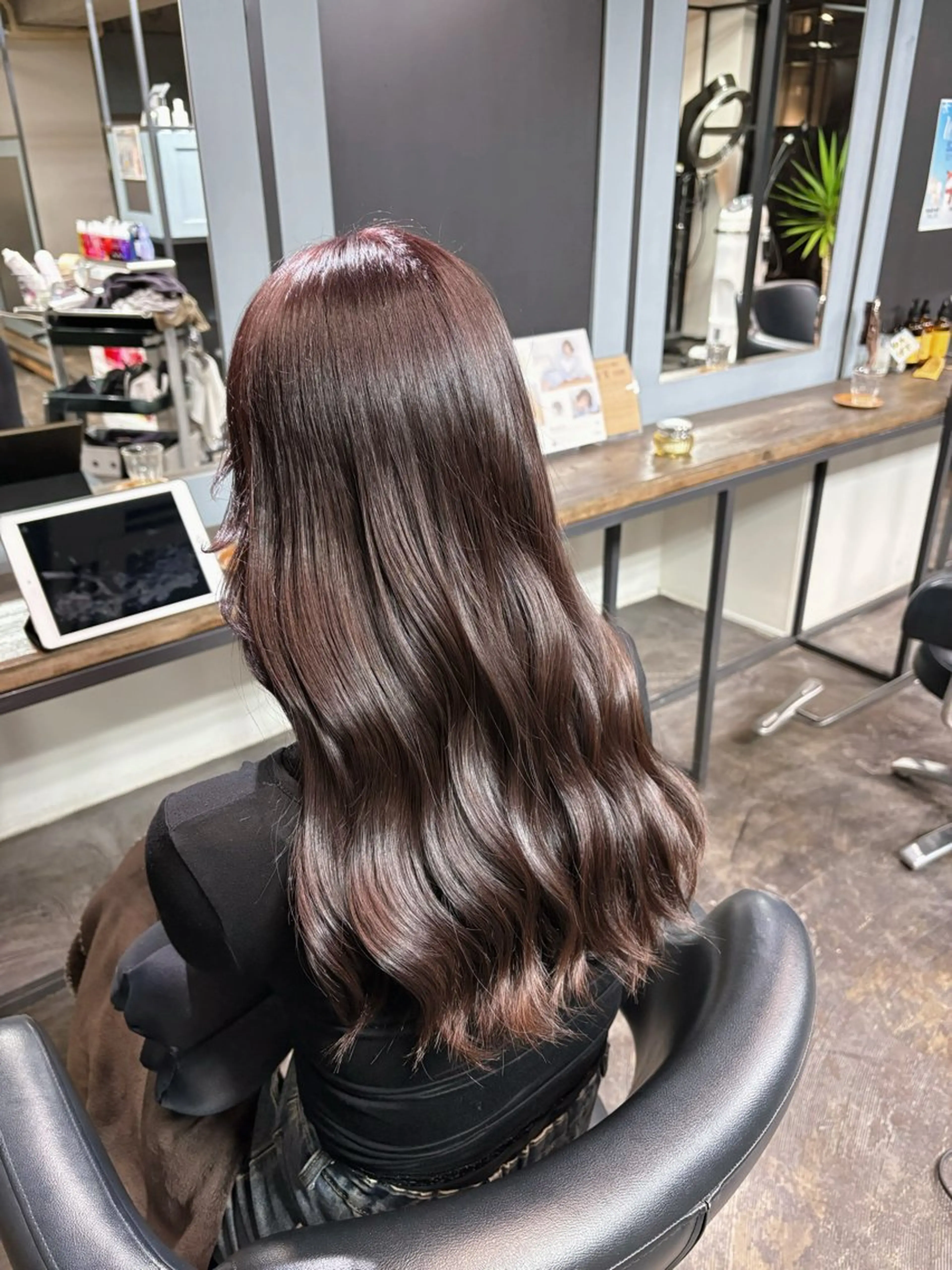 ロング カラー ヘアカラー 暖色カラー/髪質改善 🐮ユイカのヘアスタイル