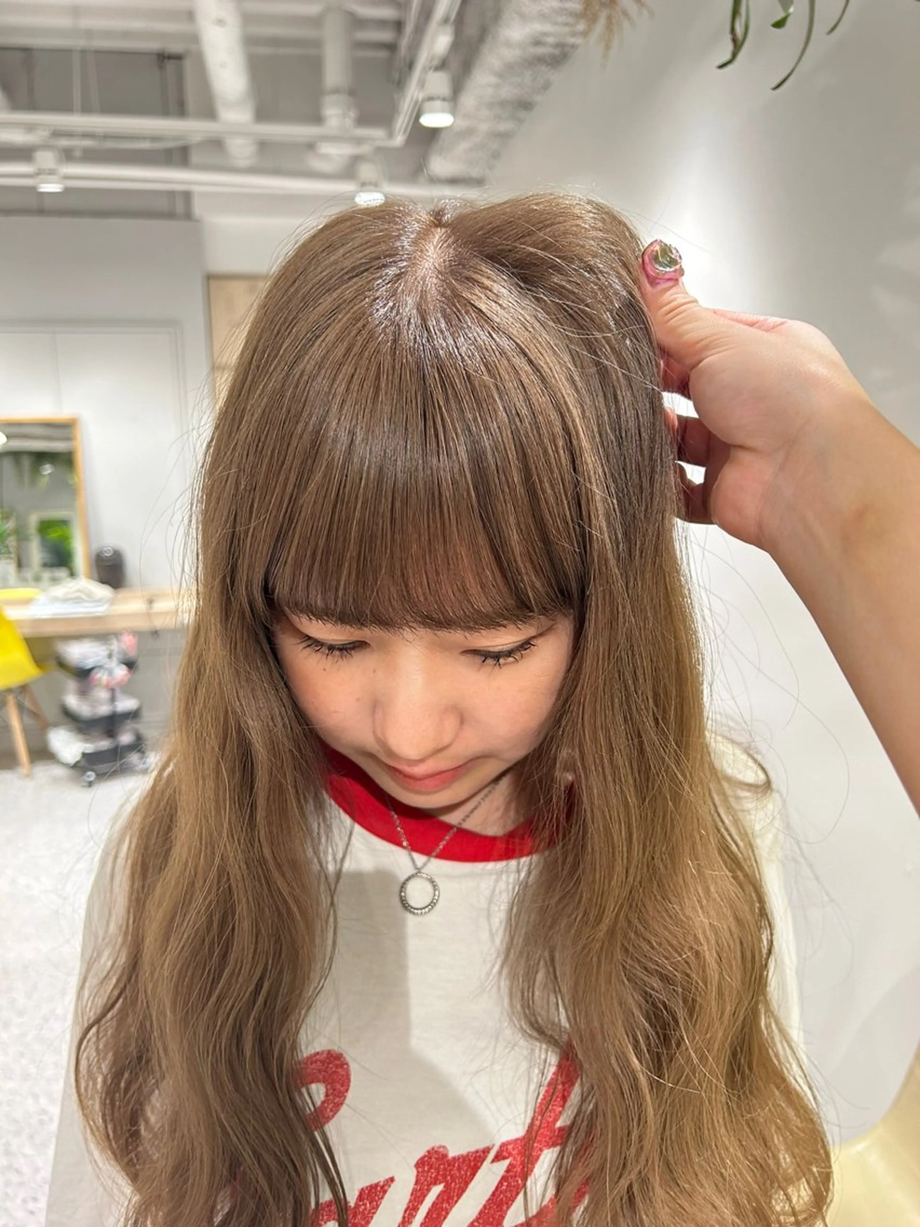 ロング ヘアカラー hair&eye🎀 /momoKaのヘアスタイル