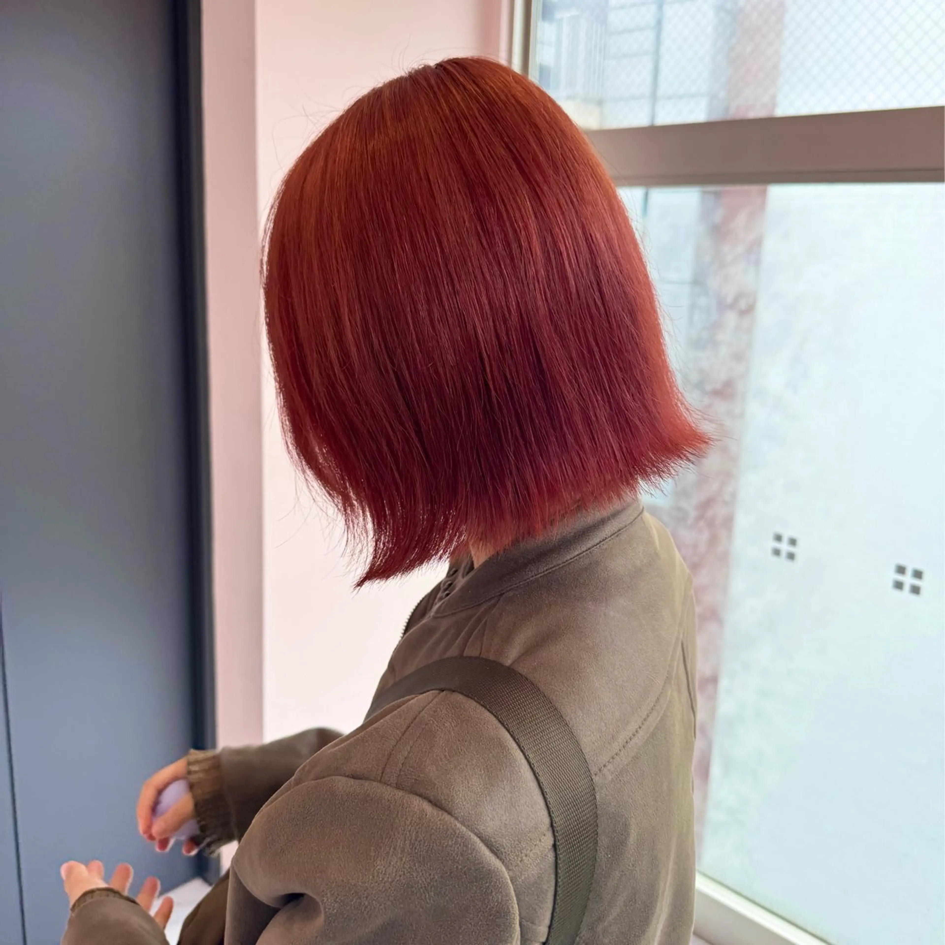 ショート カラー ヘアカラー トリートメント 高発色/デザイン ☀️toku☀️のヘアスタイル