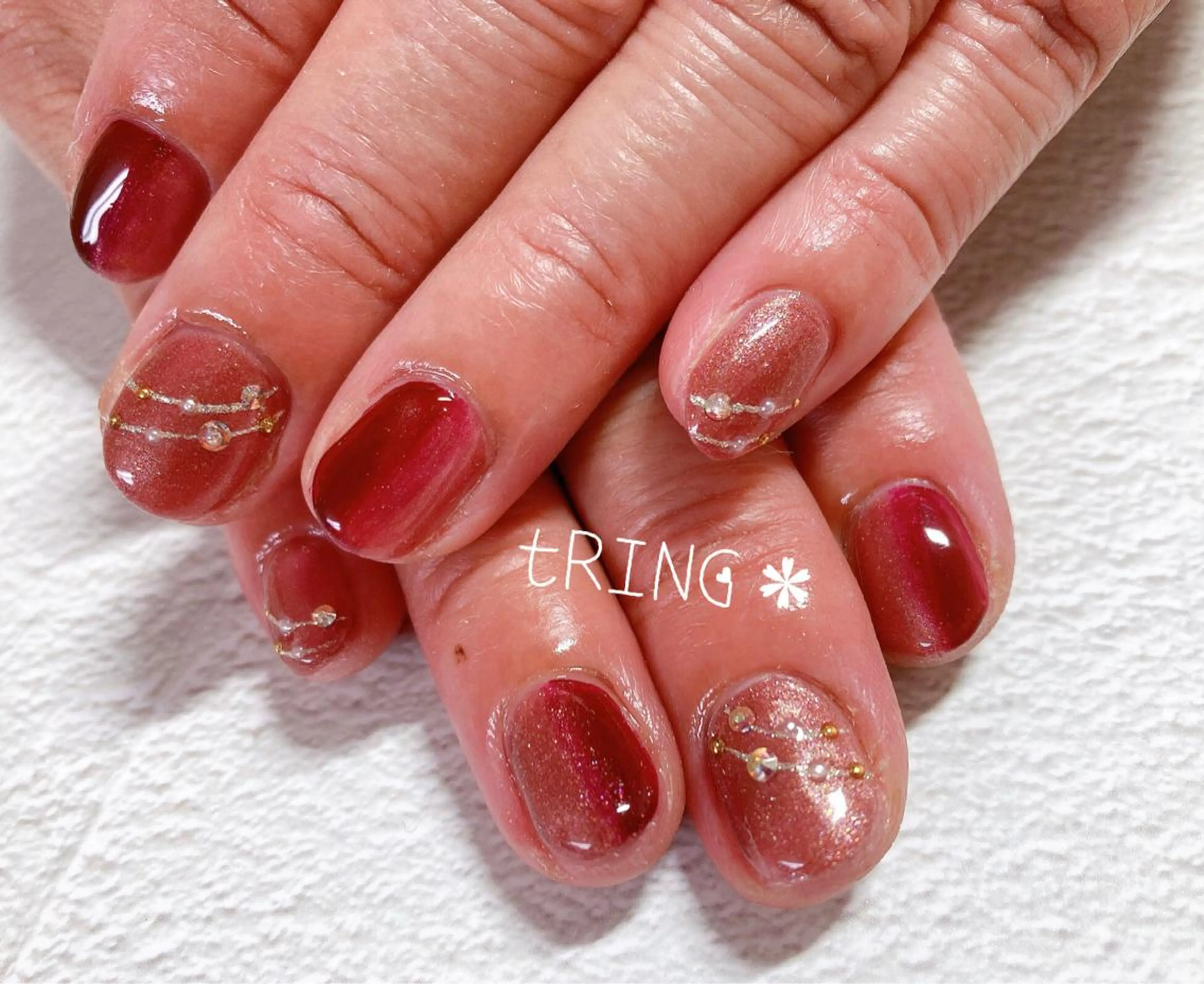 ネイル tRING＊ しいの木台のネイルデザイン