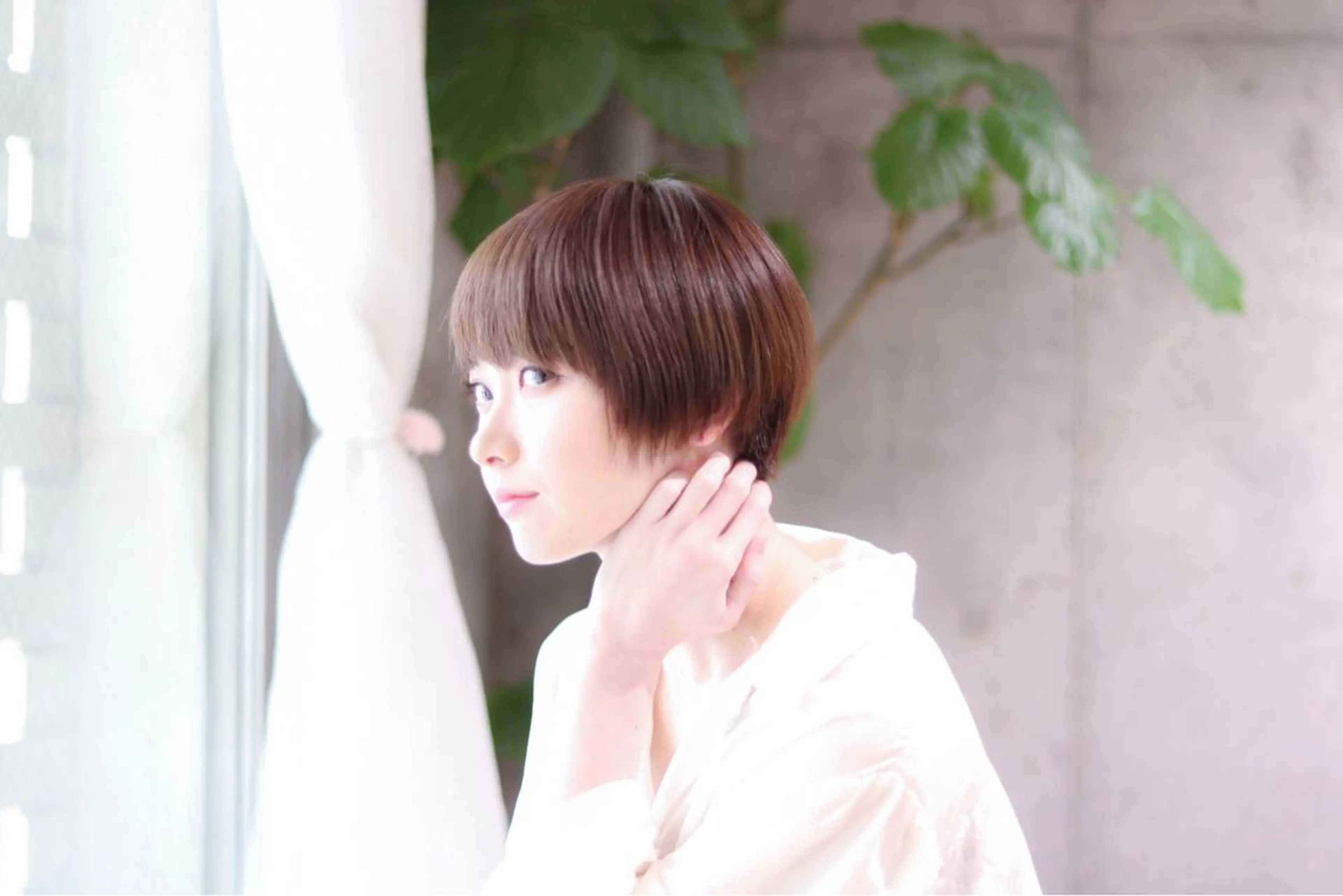 ショート カラー ショートヘア FiNbyallure 池袋所属・シアカラー×髪質改善 技術保証/浦前翼のヘアスタイル