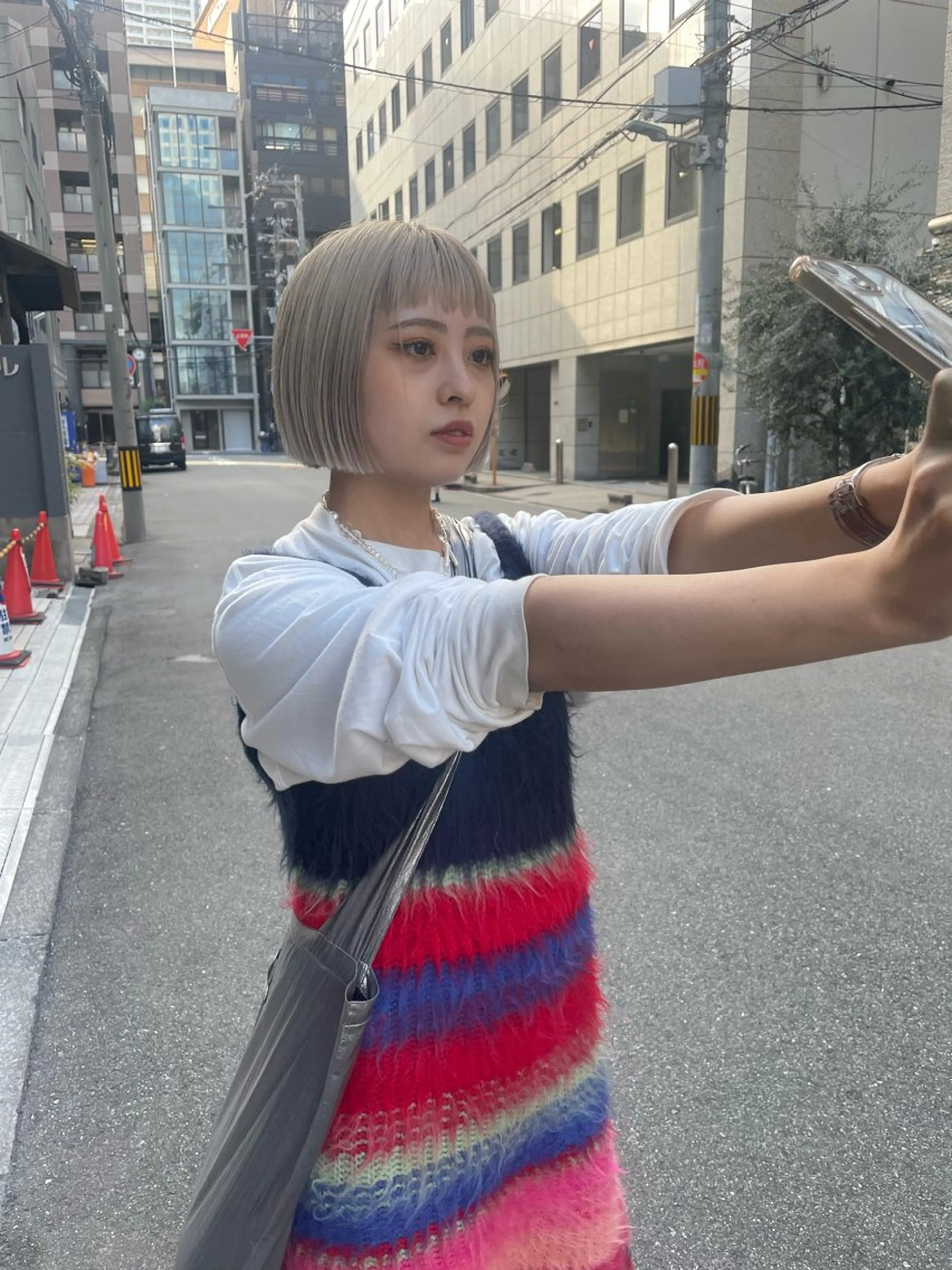 ショート ボブ 楠本 流星のヘアスタイル