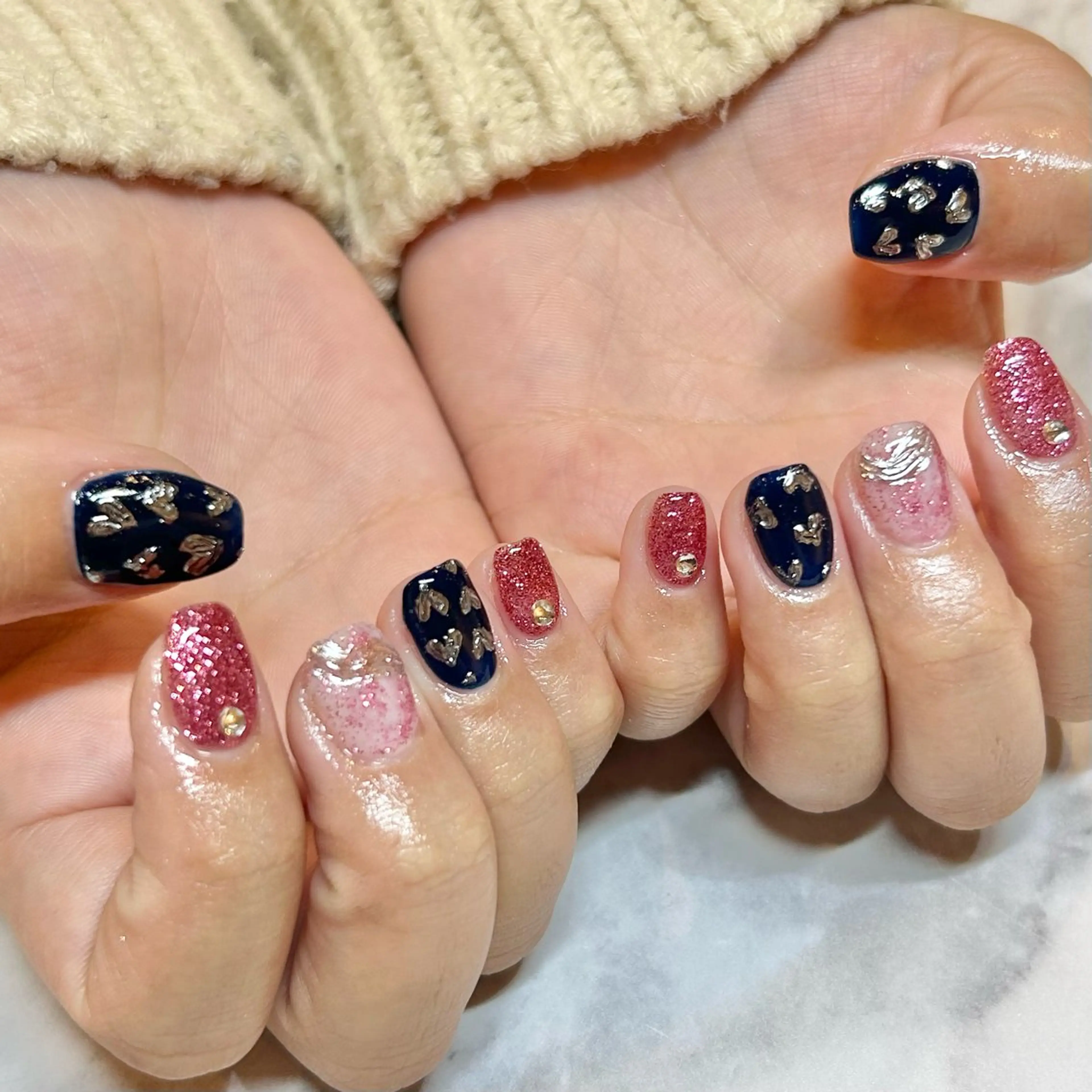 ネイル Bianca栄店 みさとのネイルデザイン