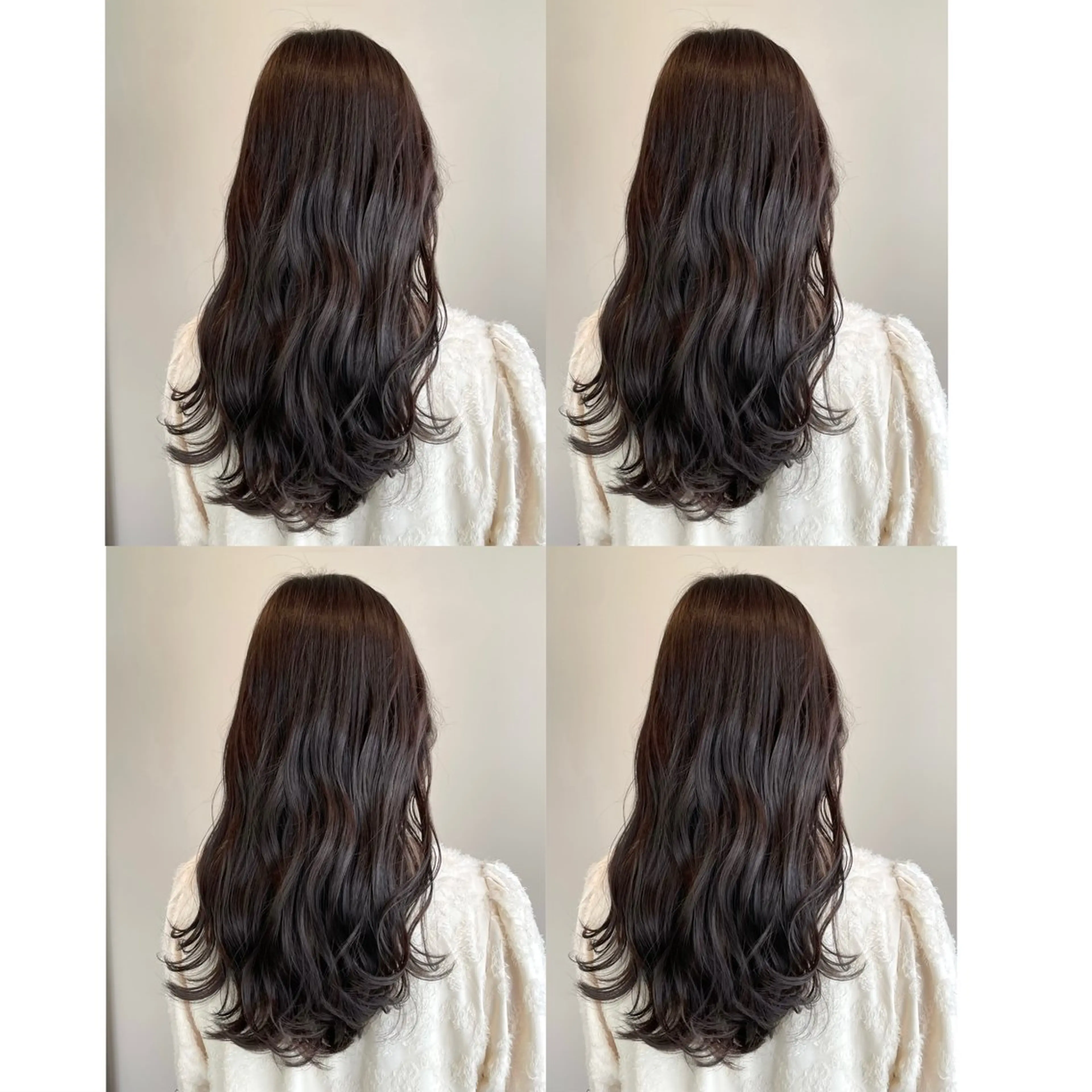 ロング カラー カット ヘアカラー トリートメント ✨髪質改善/ハイトー ン/艶髪高山のヘアスタイル