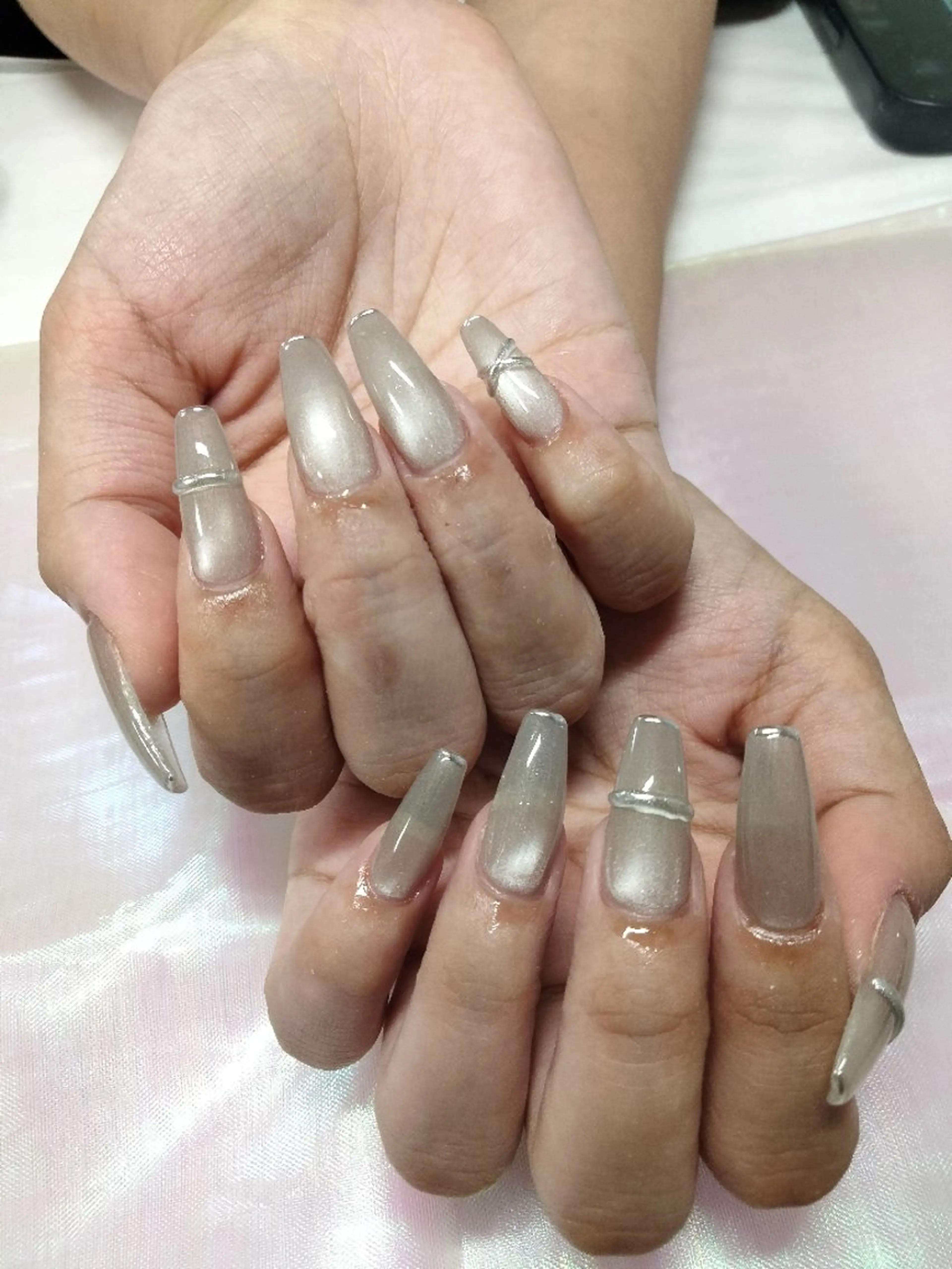ネイル マグネットネイル ハンドネイル sakii_nail 池袋のネイルデザイン