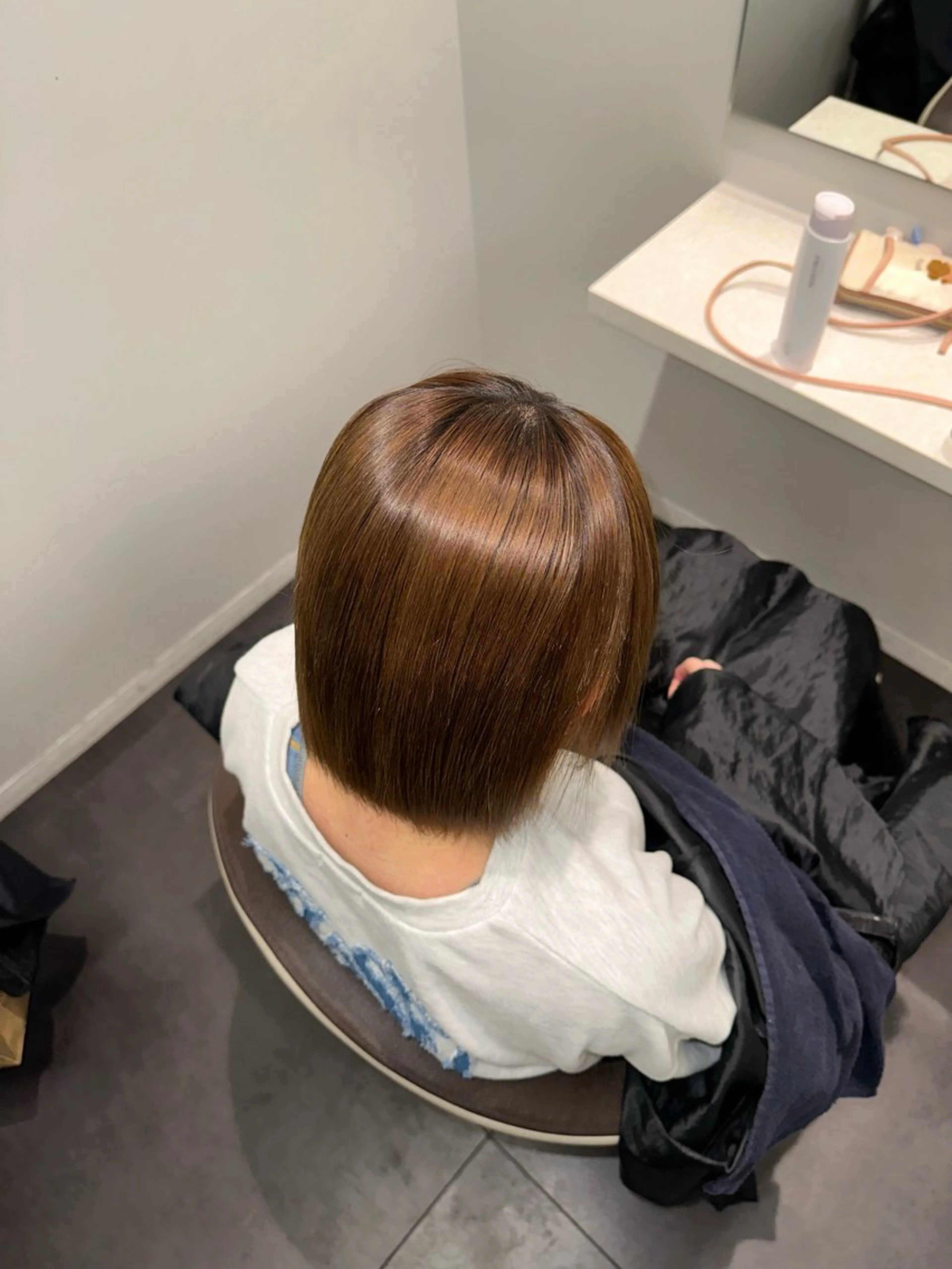 ミディアム 美髪特化✨ 伊織✨縮毛矯正✨のヘアスタイル