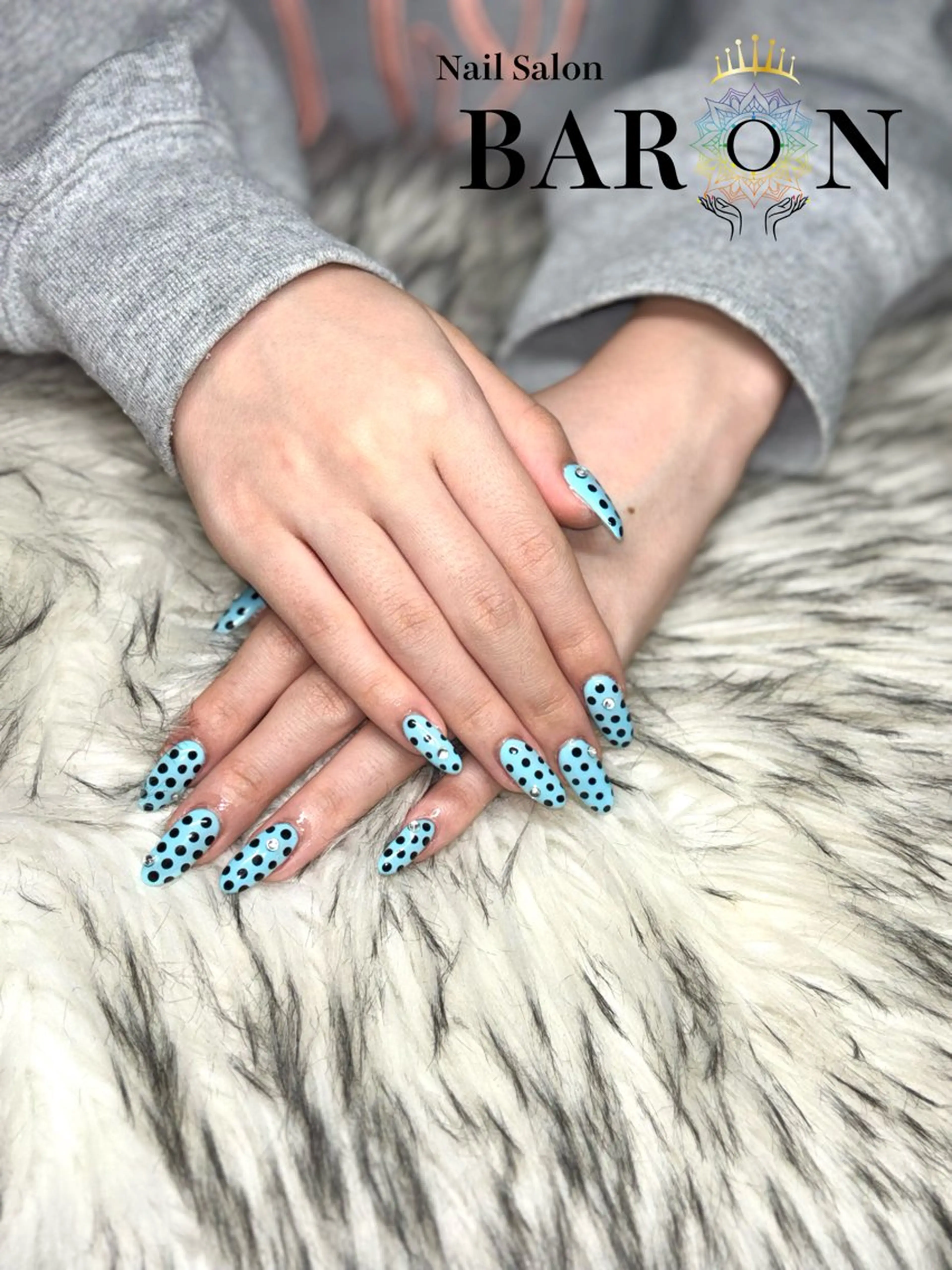 ネイル ドット 持ち込み ♛︎BARON♛︎ MASHIROのネイルデザイン