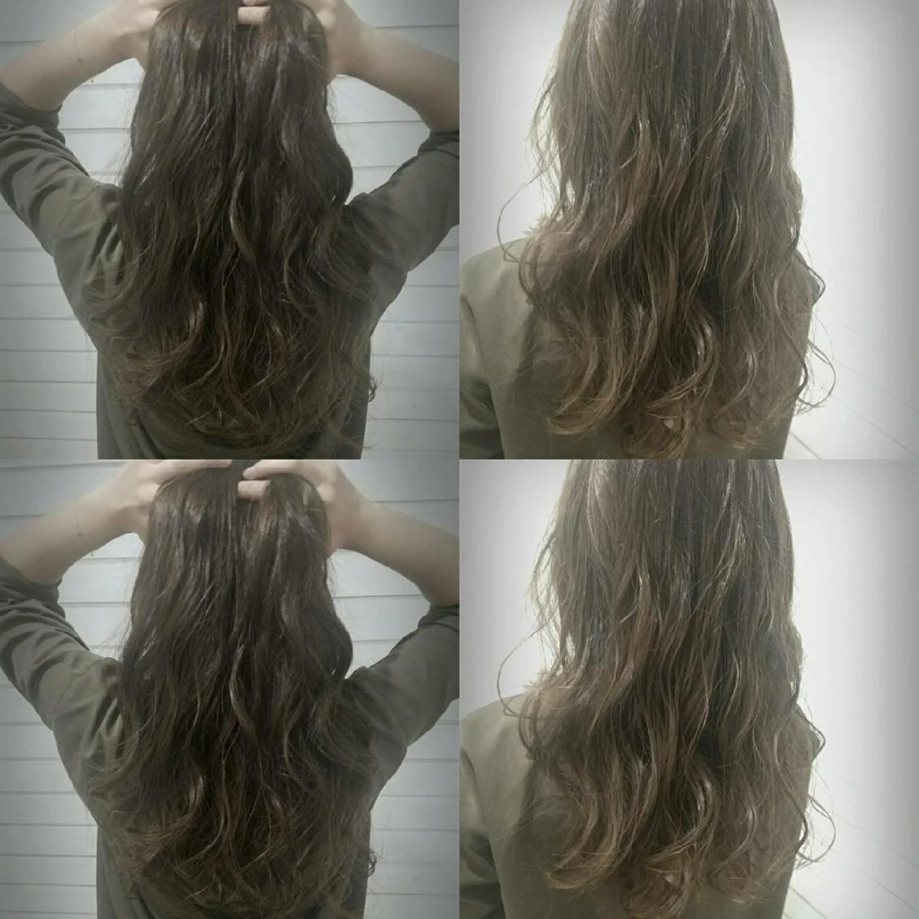 ロング 今中 小百合のヘアスタイル