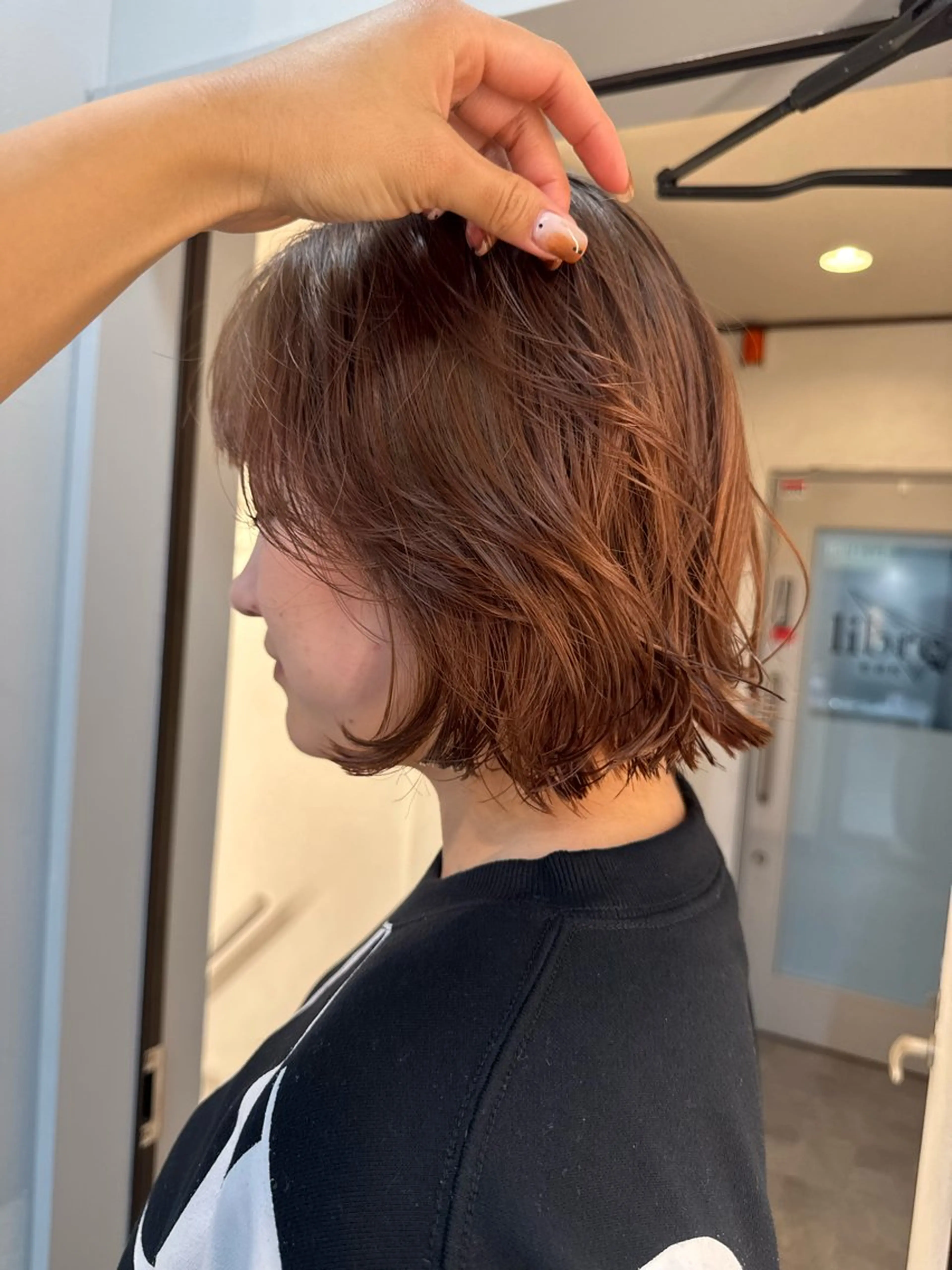 ショート カット ヘアカラー トリートメント aya/ブリーチ/ ボブ/ショートのヘアスタイル