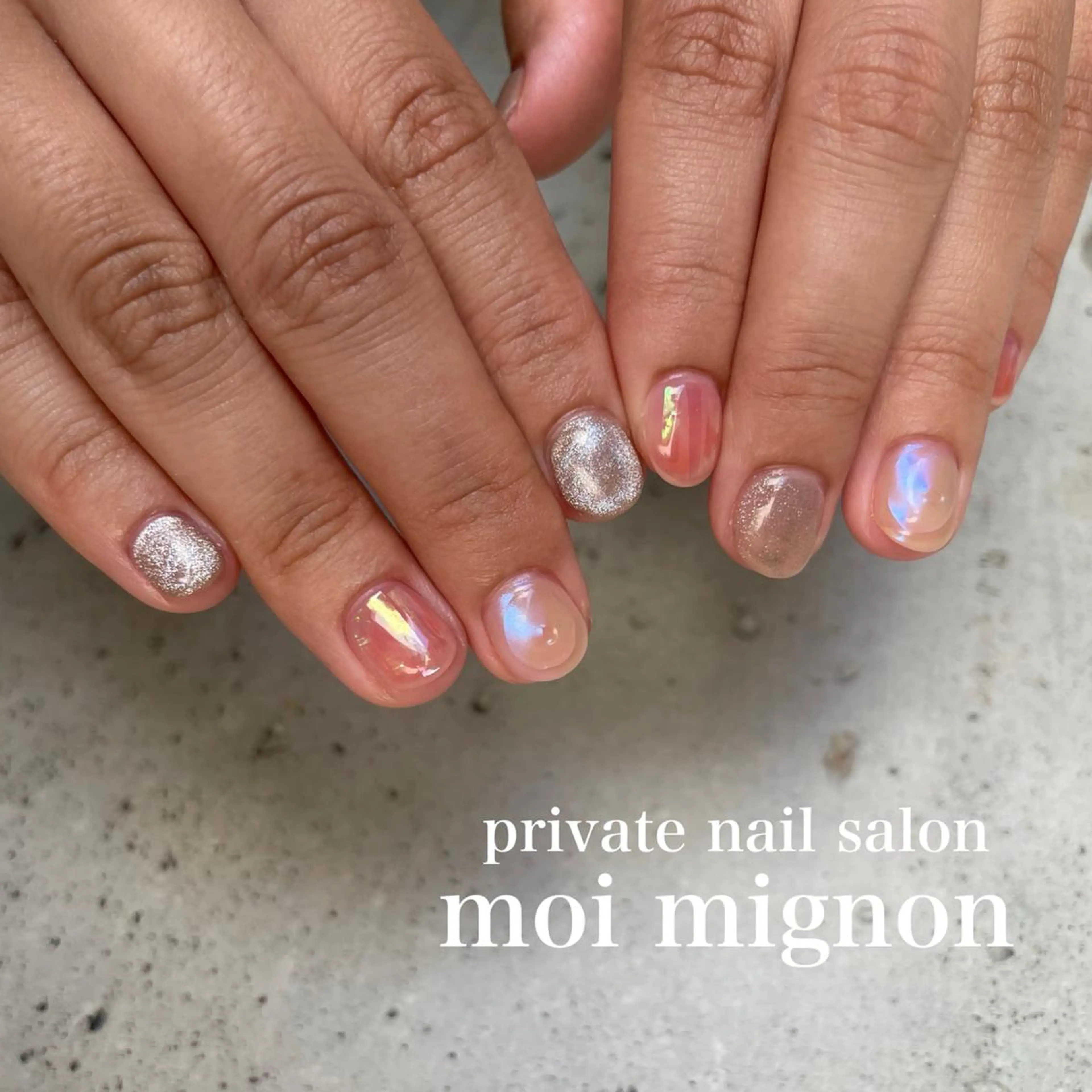 ネイル ニュアンスネイル ぷっくりネイル ハンドネイル nailist Aki♡のネイルデザイン