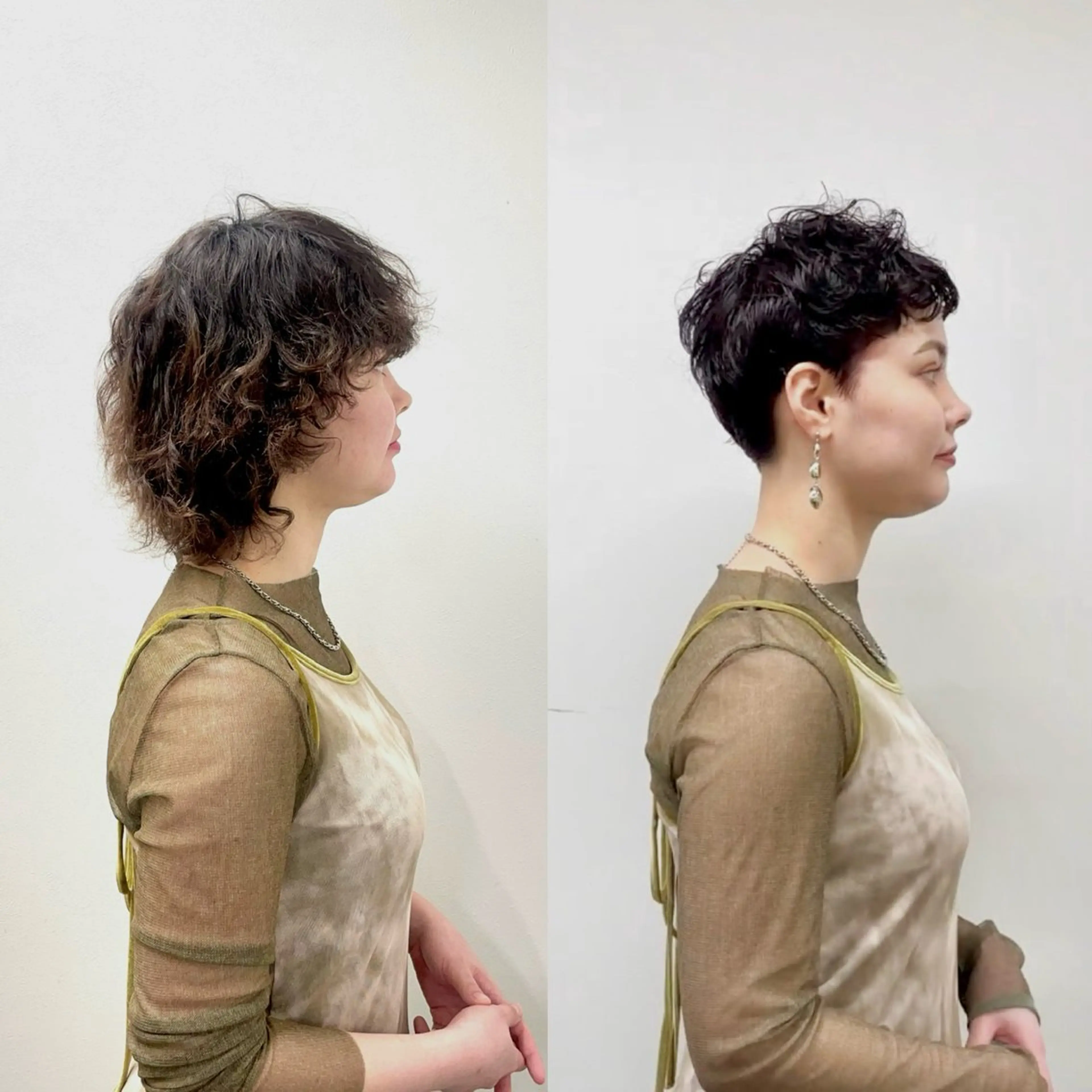 ショート カラー ベリーショート くせ毛 ショートヘア 表参道【髪質改善】 宮嶋勇太のヘアスタイル