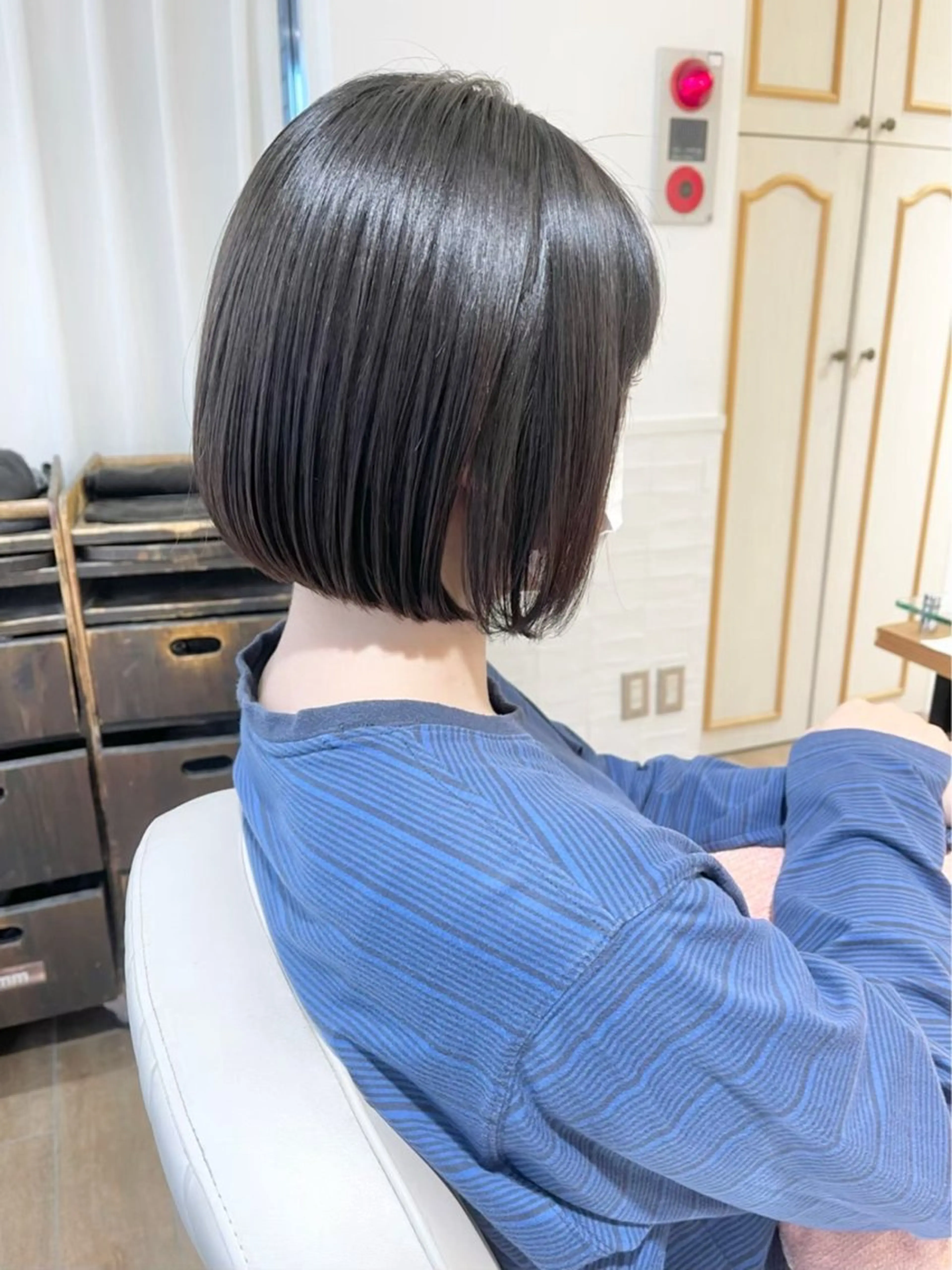 【1stepトリートメント付き！】レディースボブカットモデル様※備考欄必ずお読みくださいの写真