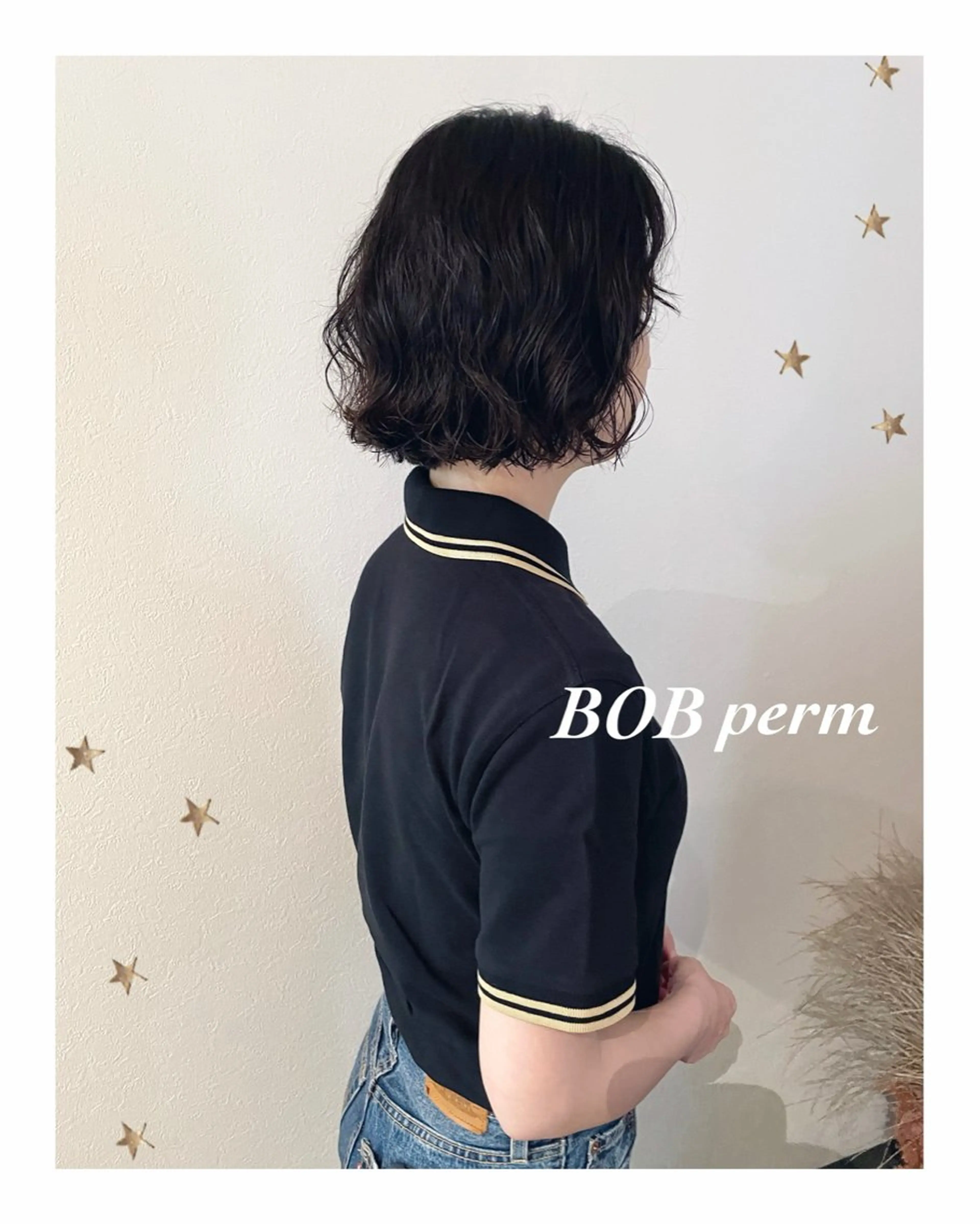 ショート パーマ カット パーマ 市川 千夏のヘアスタイル