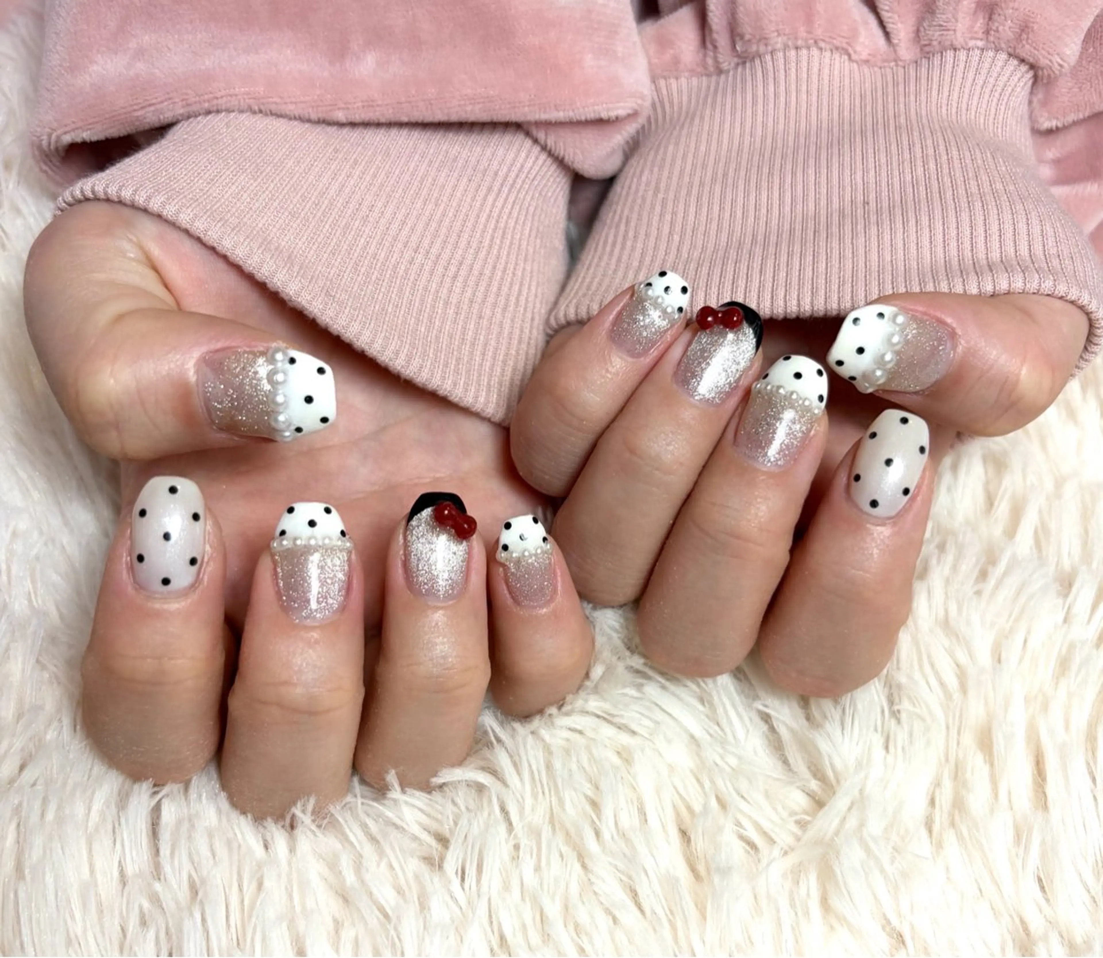 ネイル ハンドネイル plus j ゆう˚ʚ♡ɞ˚のネイルデザイン