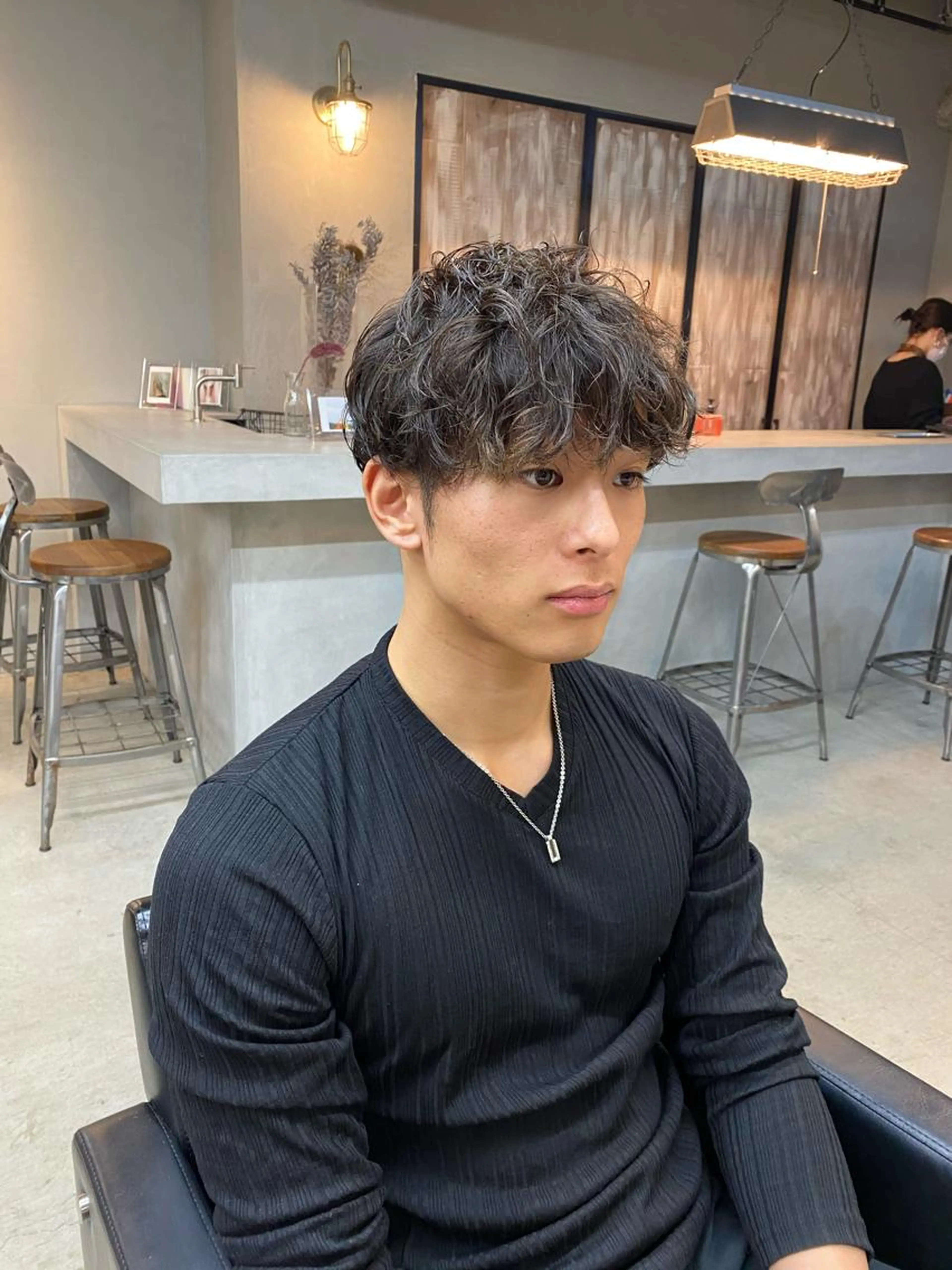 絶対決まるカット+似合わせメンズパーマ✨の写真