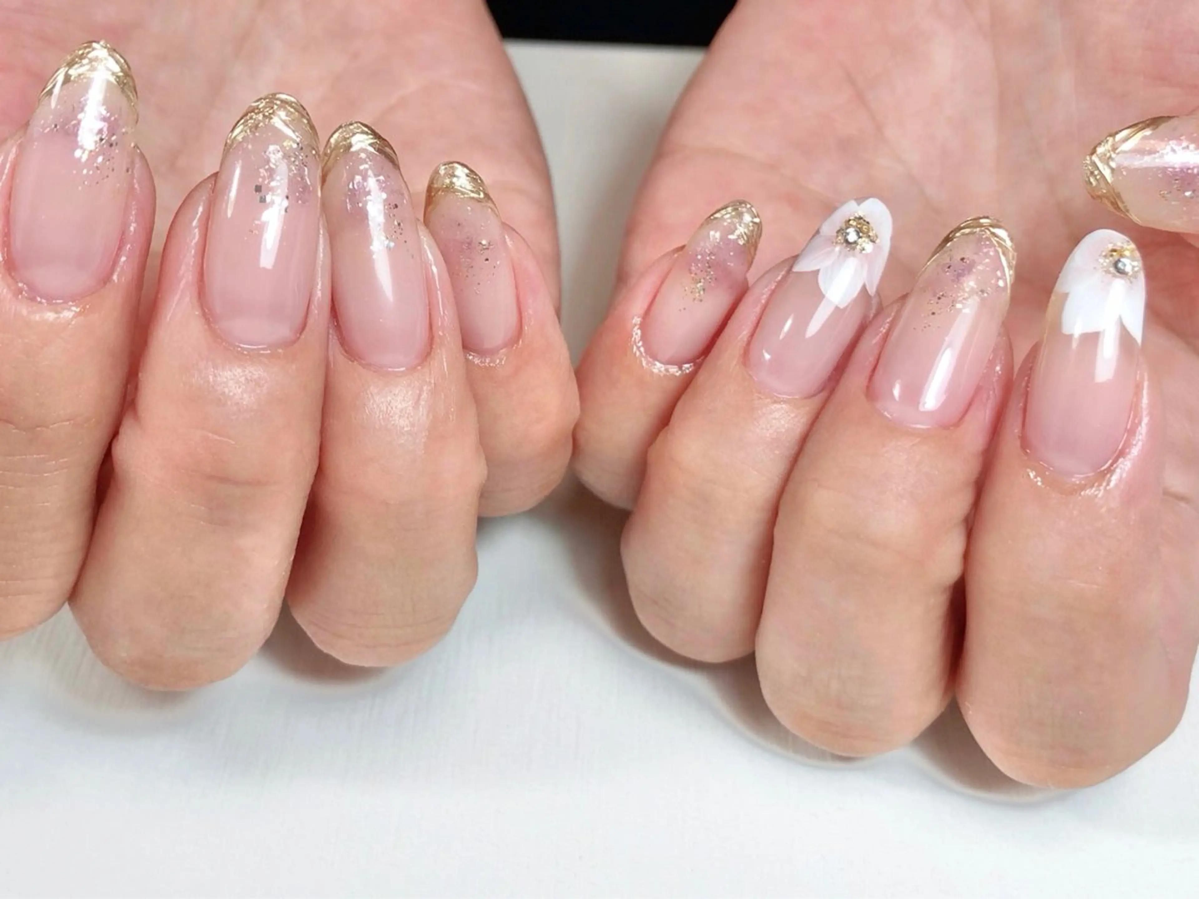 ネイル 持ち込み ハンドネイル atelier in bloomのネイルデザイン