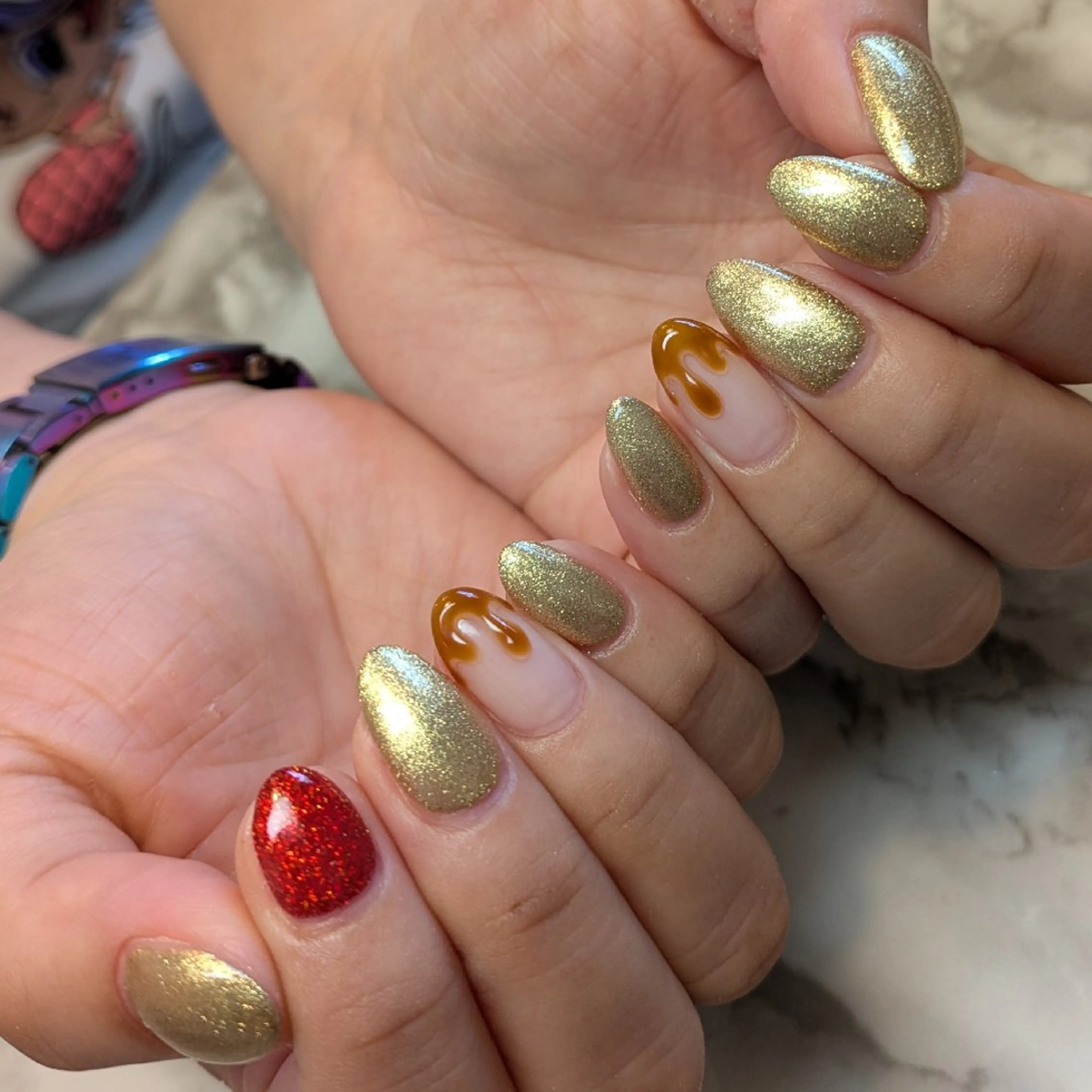 ネイル ジェヌインネイル 河内のネイルデザイン