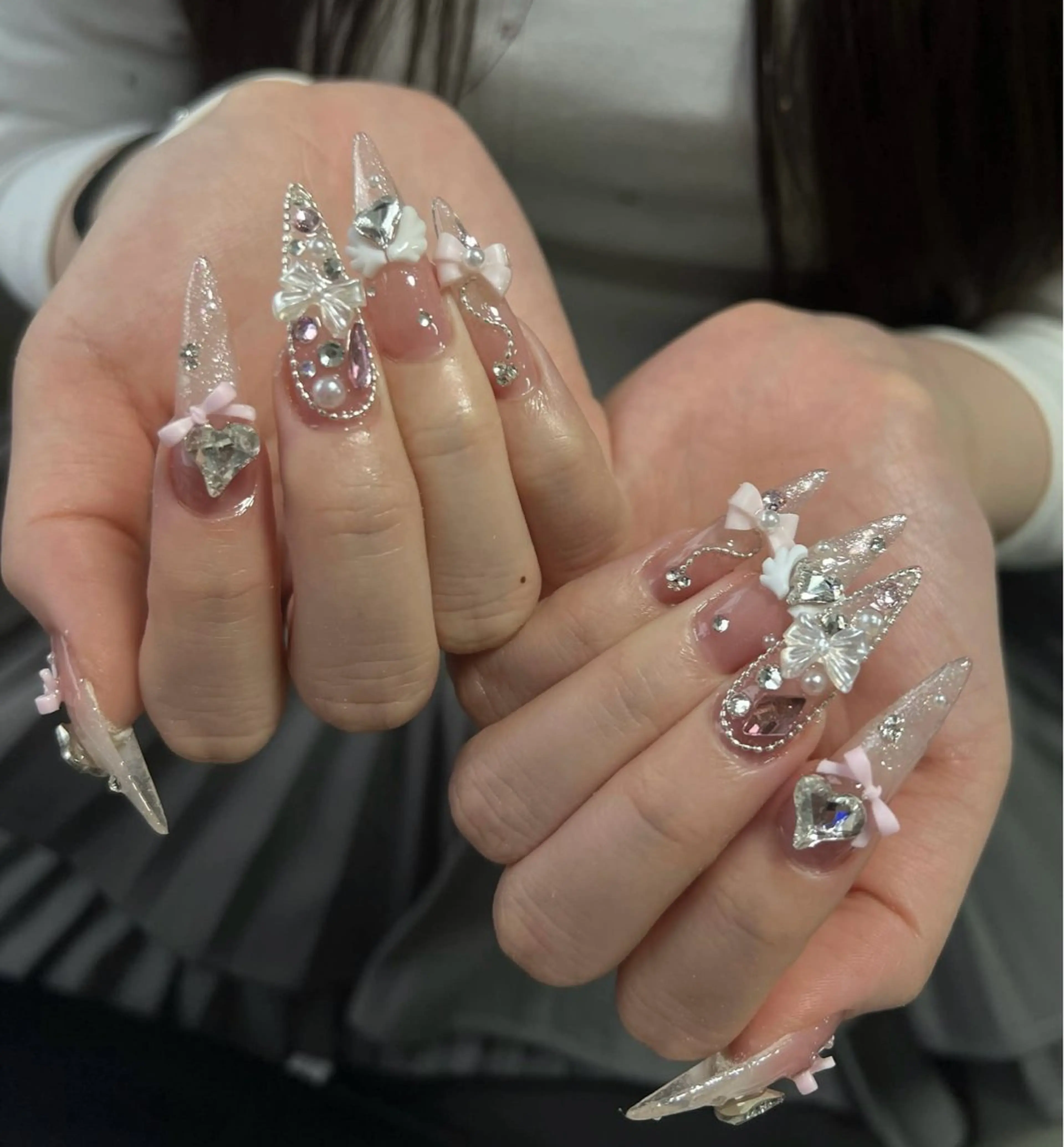 カラー グラデーションカラー ハンドネイル ZUZU AMEE NAILのネイルデザイン