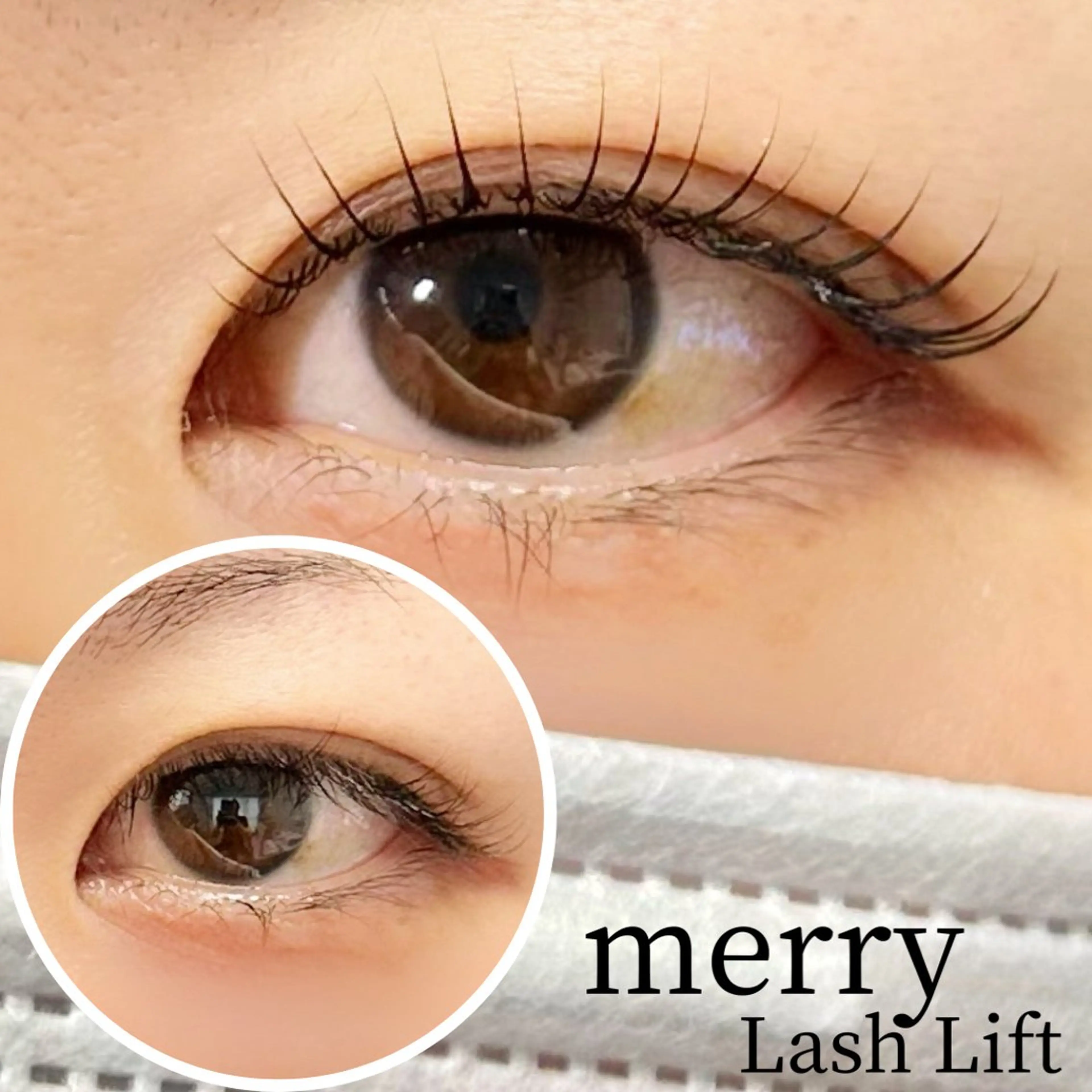 マツエク・マツパ merry Lash Liftのマツエク・マツパデザイン