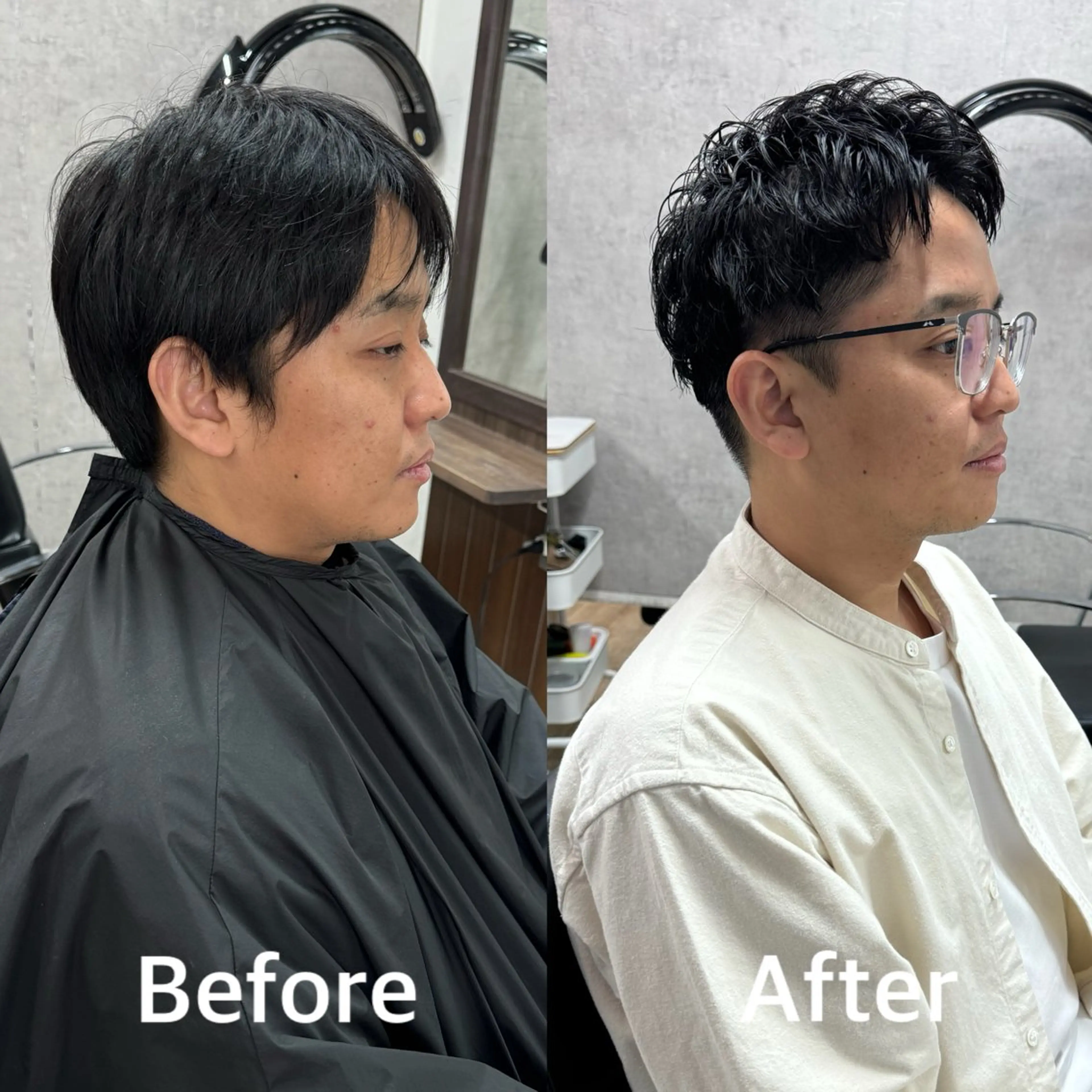 ショート パーマ メンズ メンズパーマ カット パーマ ヘアセット 【池袋/スパイキー ショート】ⓝⓘⓜⓤのヘアスタイル