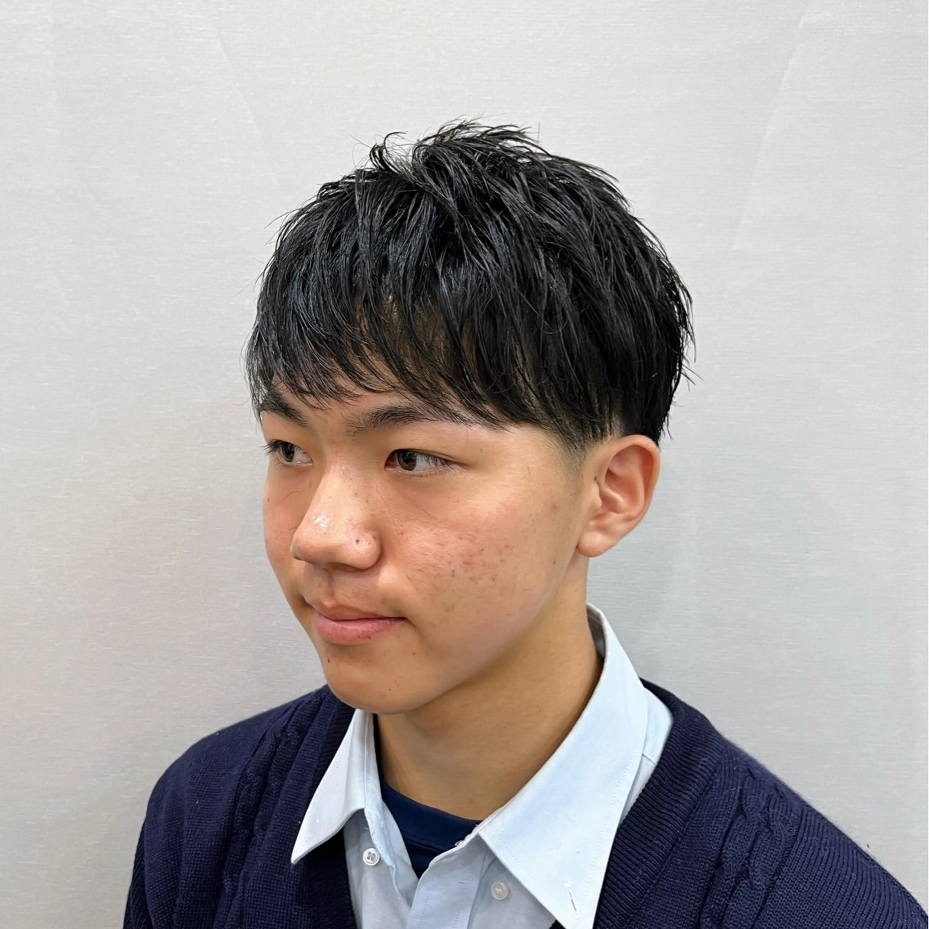 メンズ 押上/ショート・ボブ /パーマ/山口卓朗のヘアスタイル