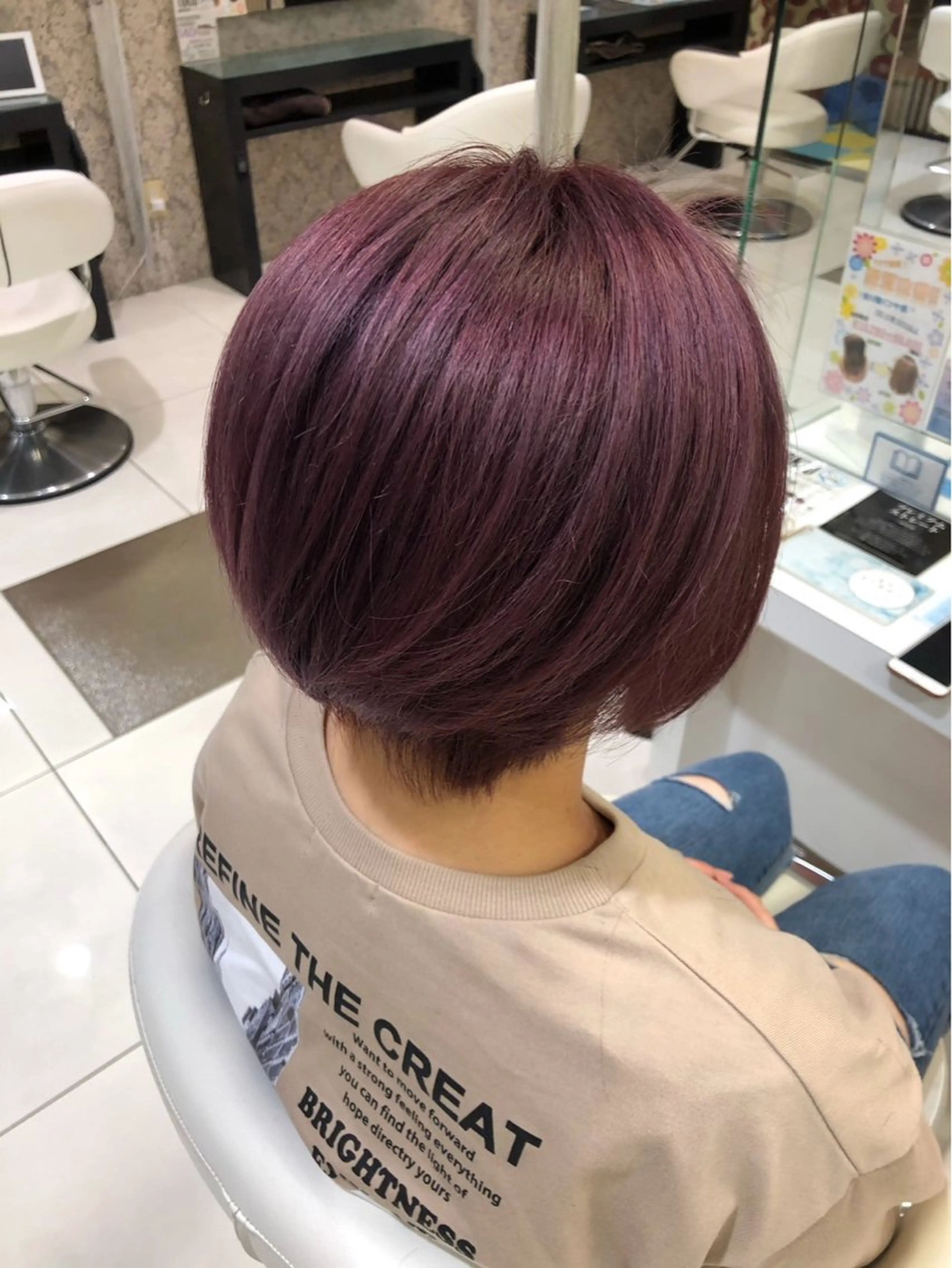 カラー みこ ໒꒱⟡.·のヘアスタイル