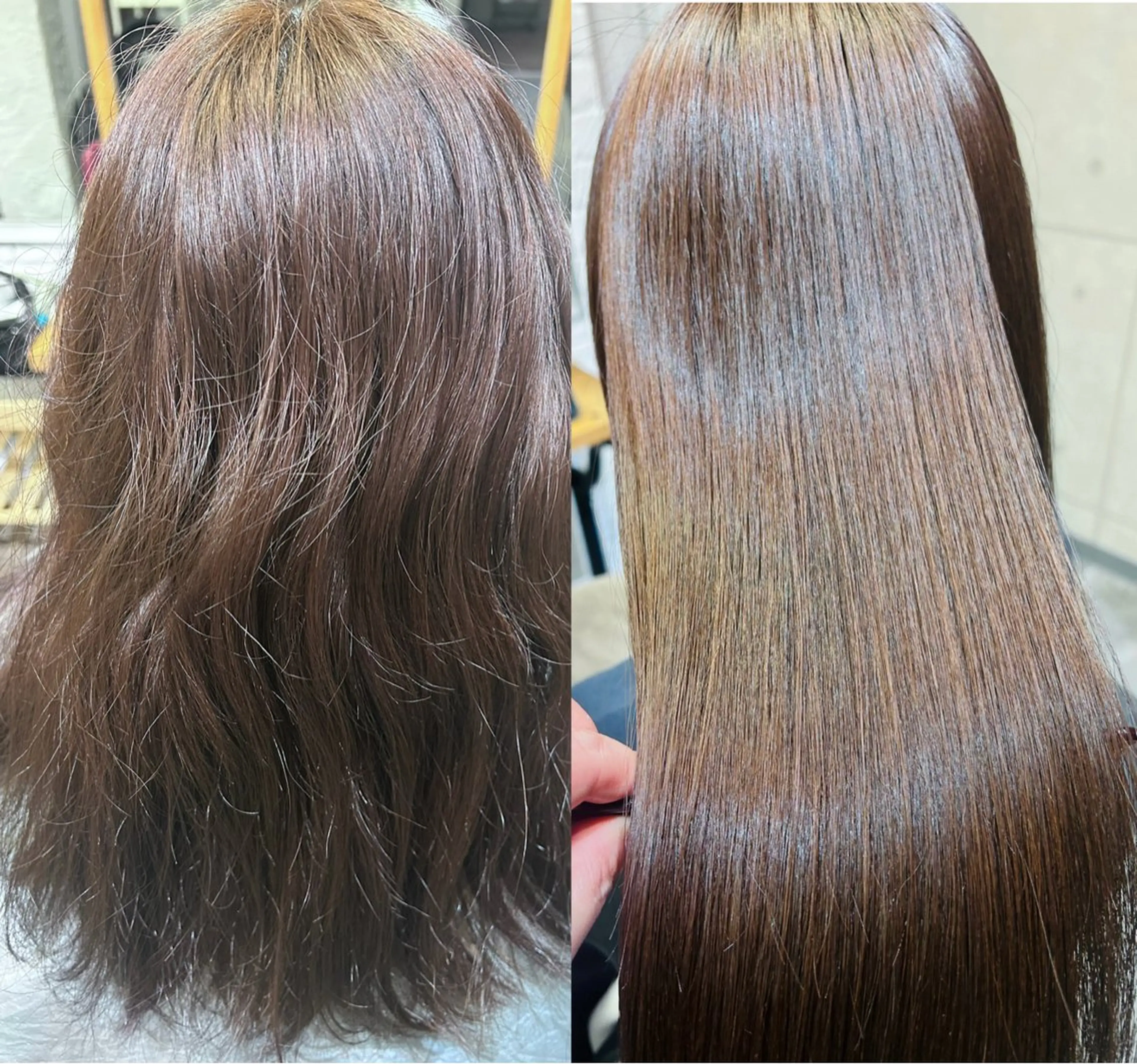 ロング カット 縮毛矯正 トリートメント ✨メテオ　髪質改善✨ シバタのヘアスタイル