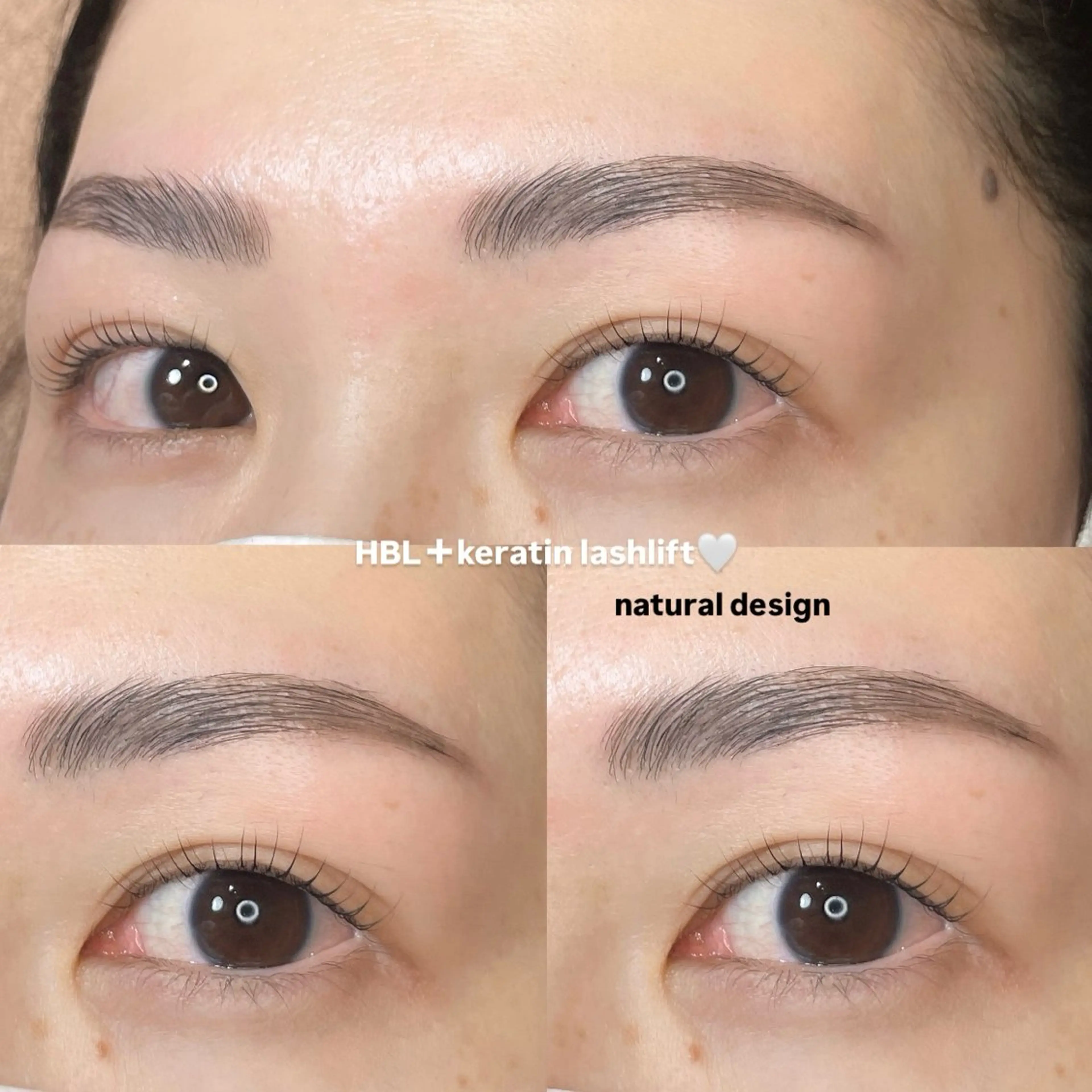 セット割でお得に可愛く🉐💞マツパ×HBL(ハリウッドブロウ)コーティング付きの写真