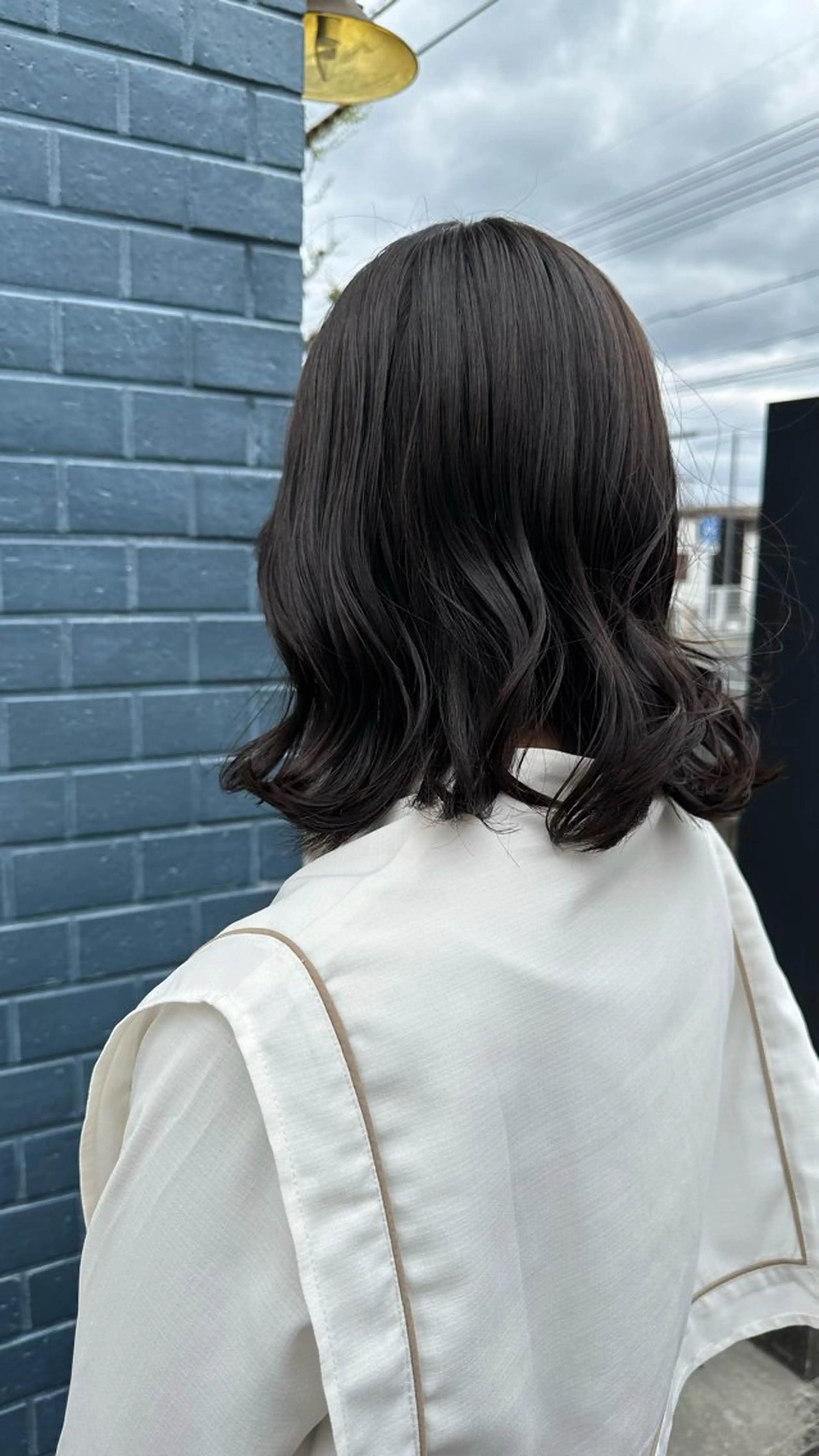 ミディアム カラー グレージュ 🦋韓国モテカラー 🦋𝕐𝕌𝕀のヘアスタイル