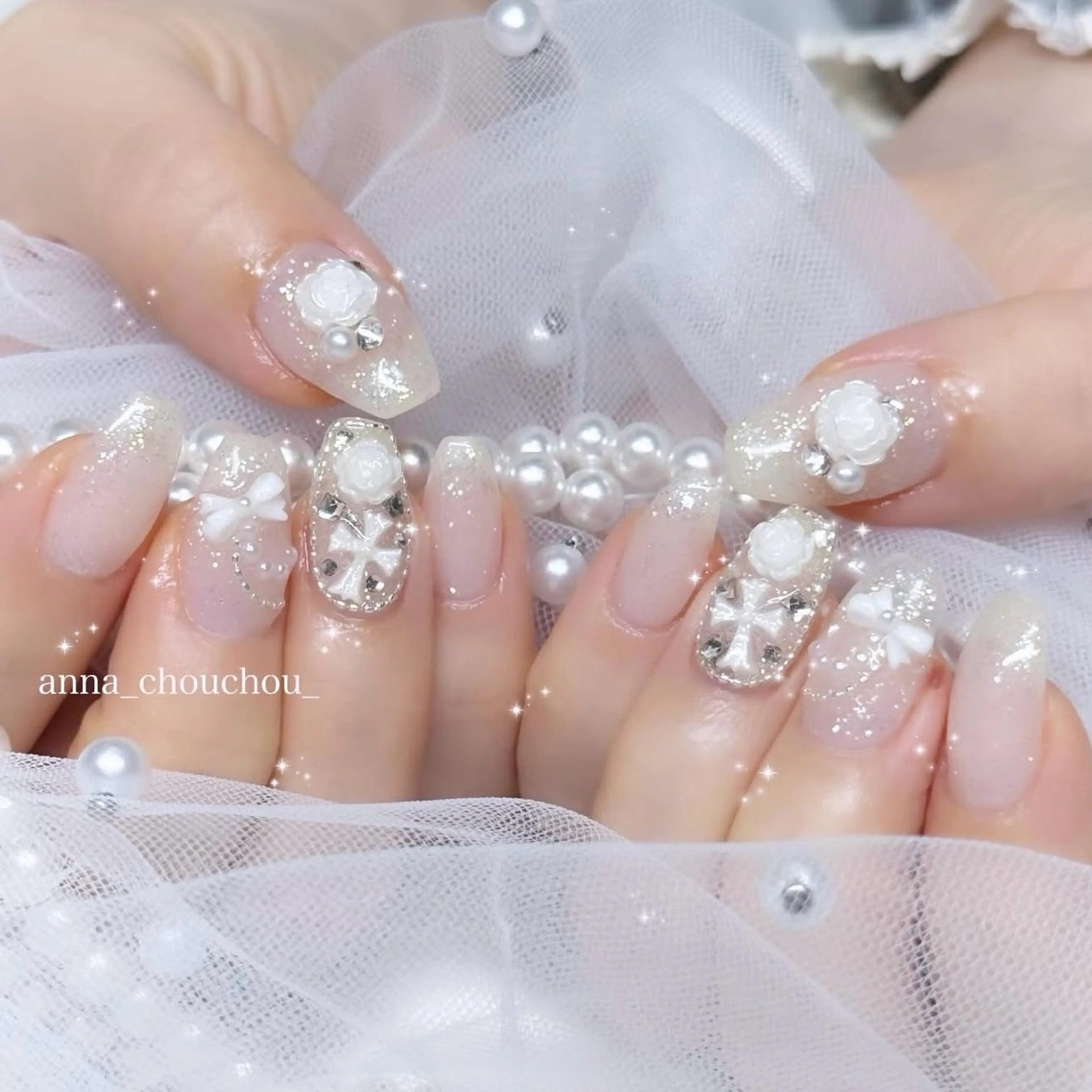 ネイル ハンドネイル Anna Sano⭐️のネイルデザイン