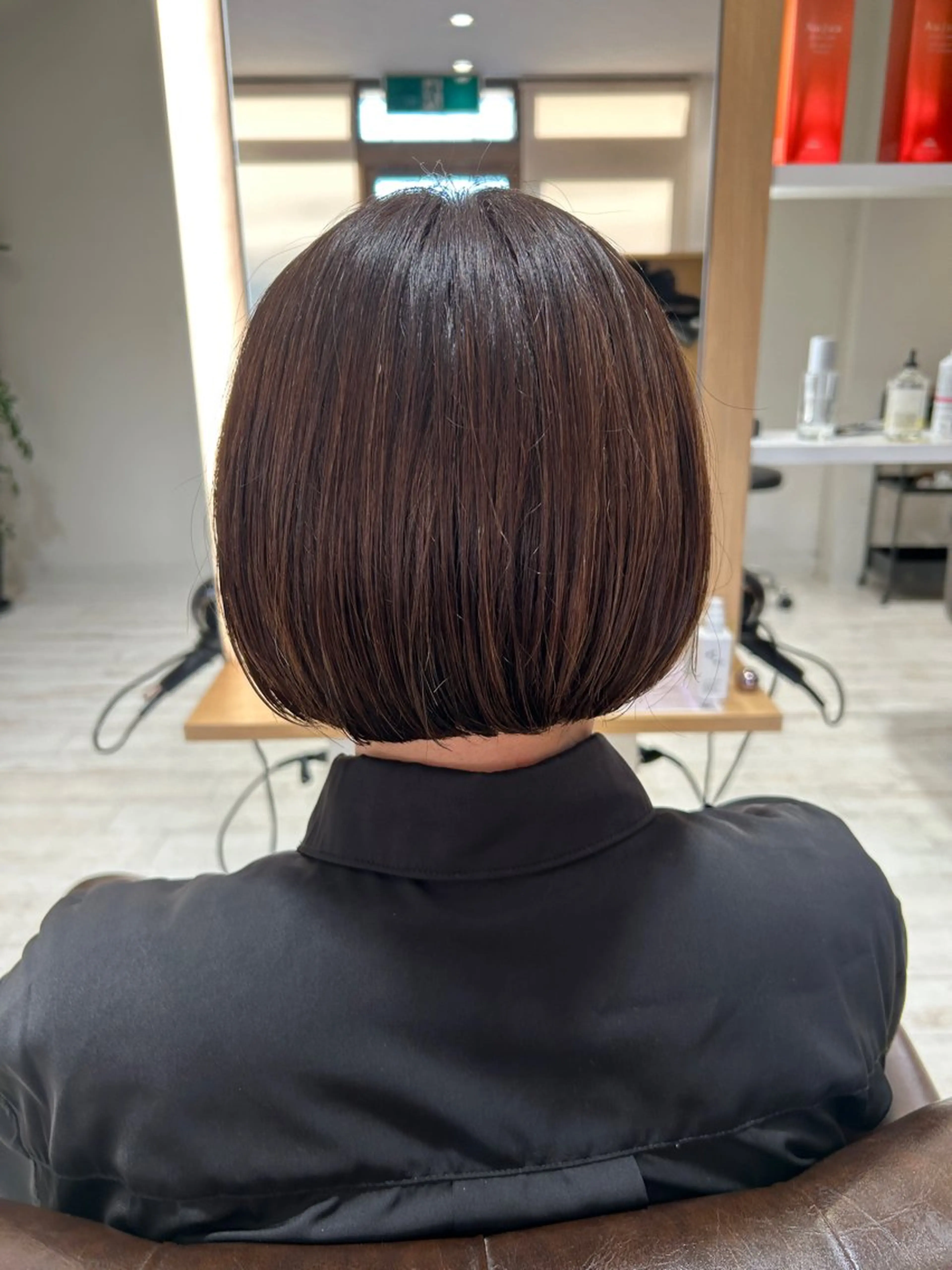 ミディアム カラー ボブ sept.【セプト】所属・Hattori Ryukiのヘアスタイル