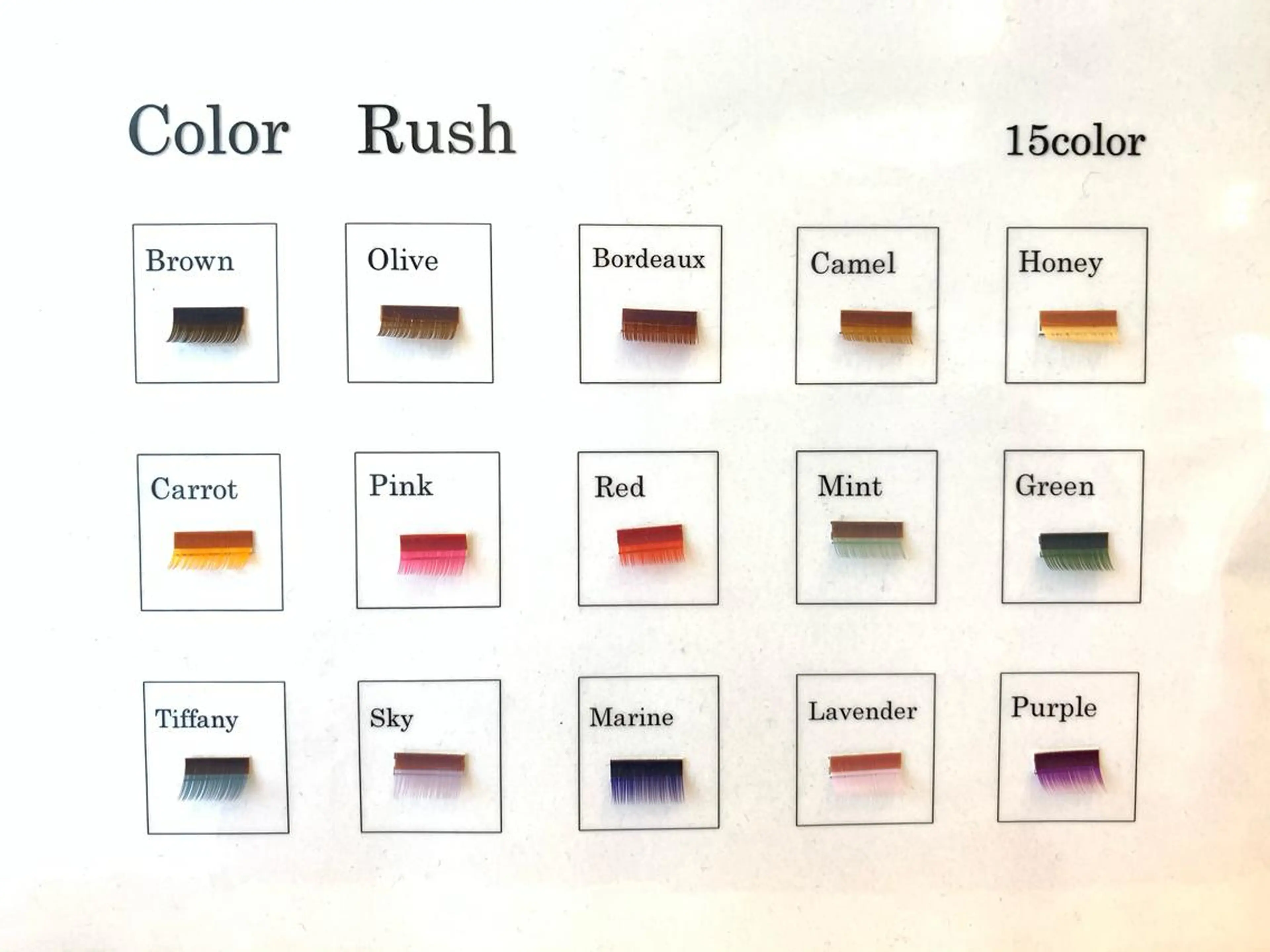 マツエク・マツパ kawi eyelash+のマツエク・マツパデザイン